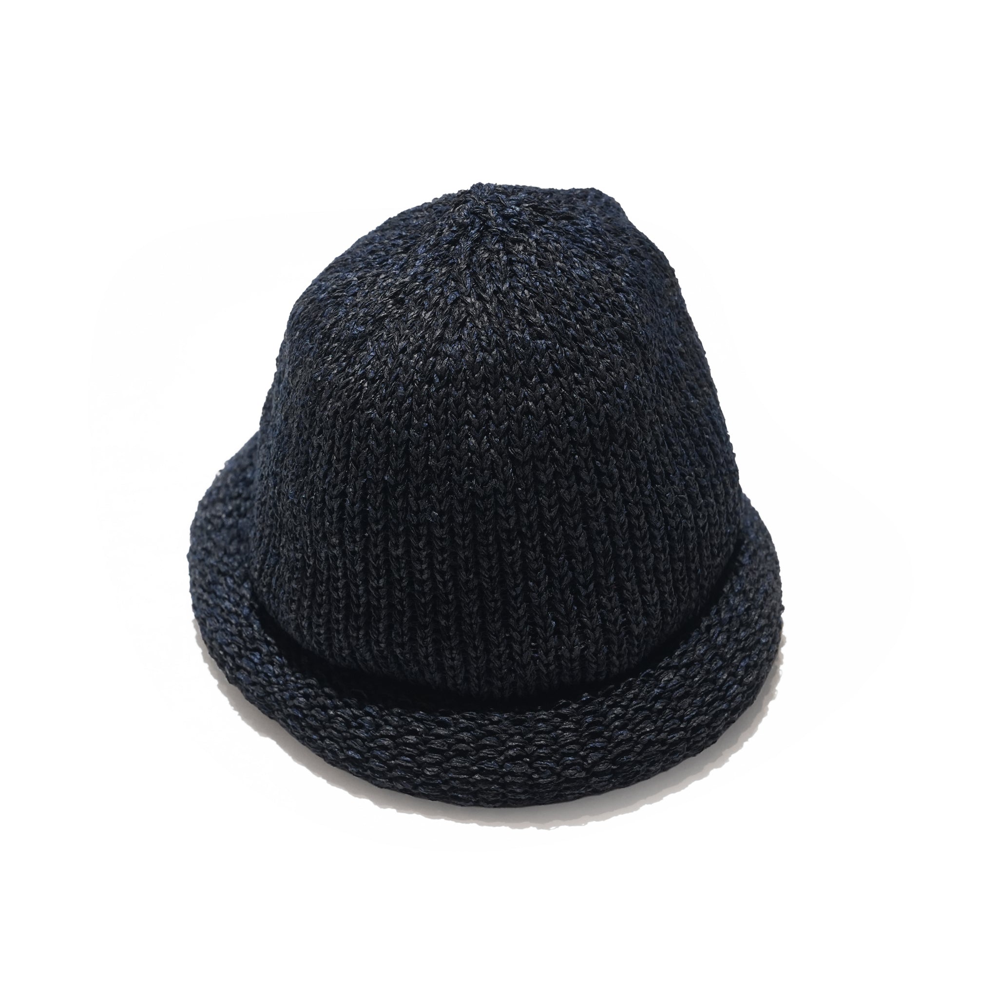 Roll Knit Cap – Black | IA-24-097_Black | INDIETRO ASSOCIATION