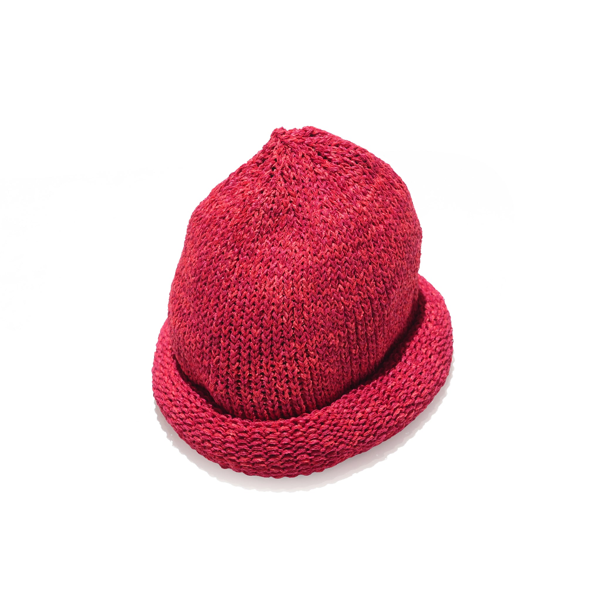 Roll Knit Cap – Red | IA-24-097_Red | INDIETRO ASSOCIATION