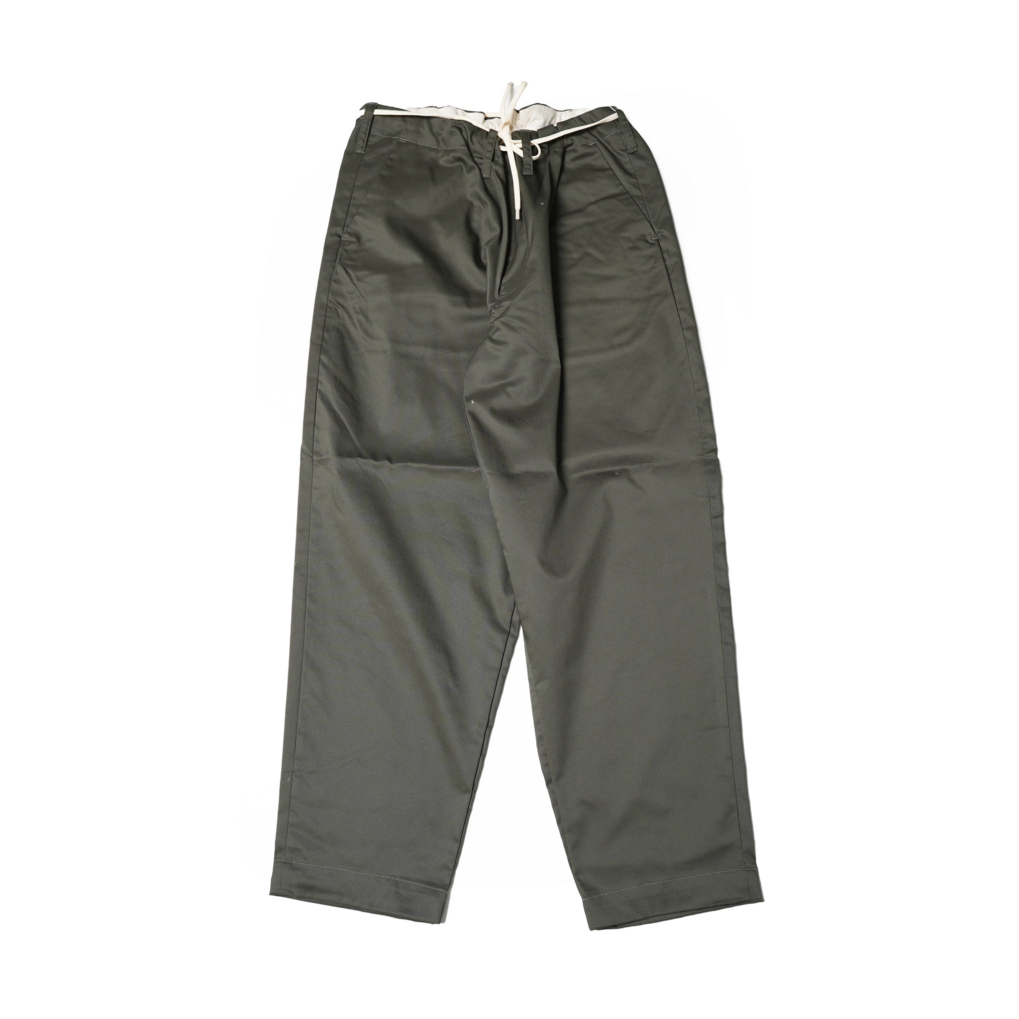Name: Non-Elastic E-Z Pants Dead Stock Fabric Collection | Color:Olive | Size: One Fits All 【CITYLIGHTS PRODUCTS_シティライツプロダクツ】