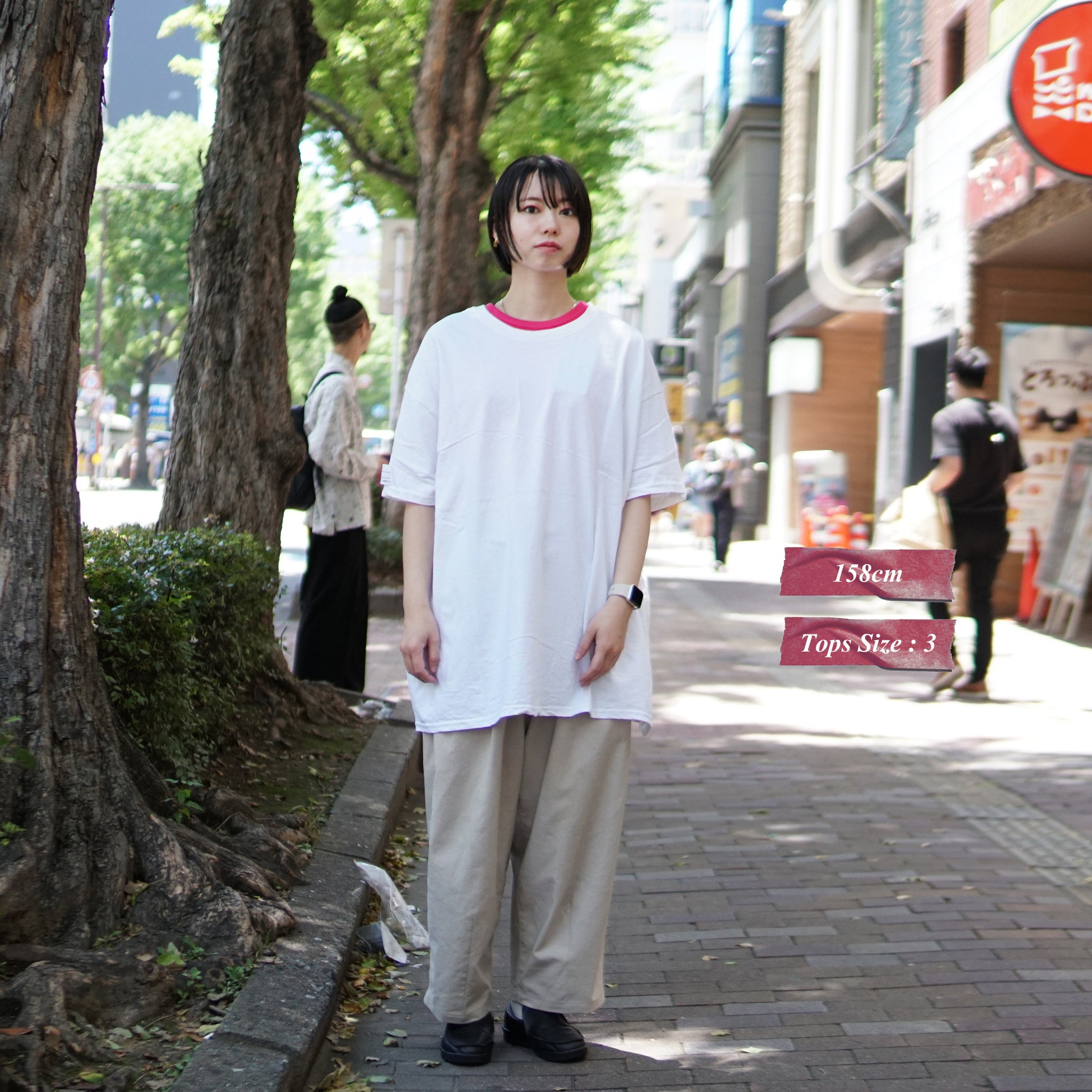 No:tb-t0200_white | Name:ALL ROUND T-shirts | Color:White【TRAINERBOYS_トレーナーボーイズ】