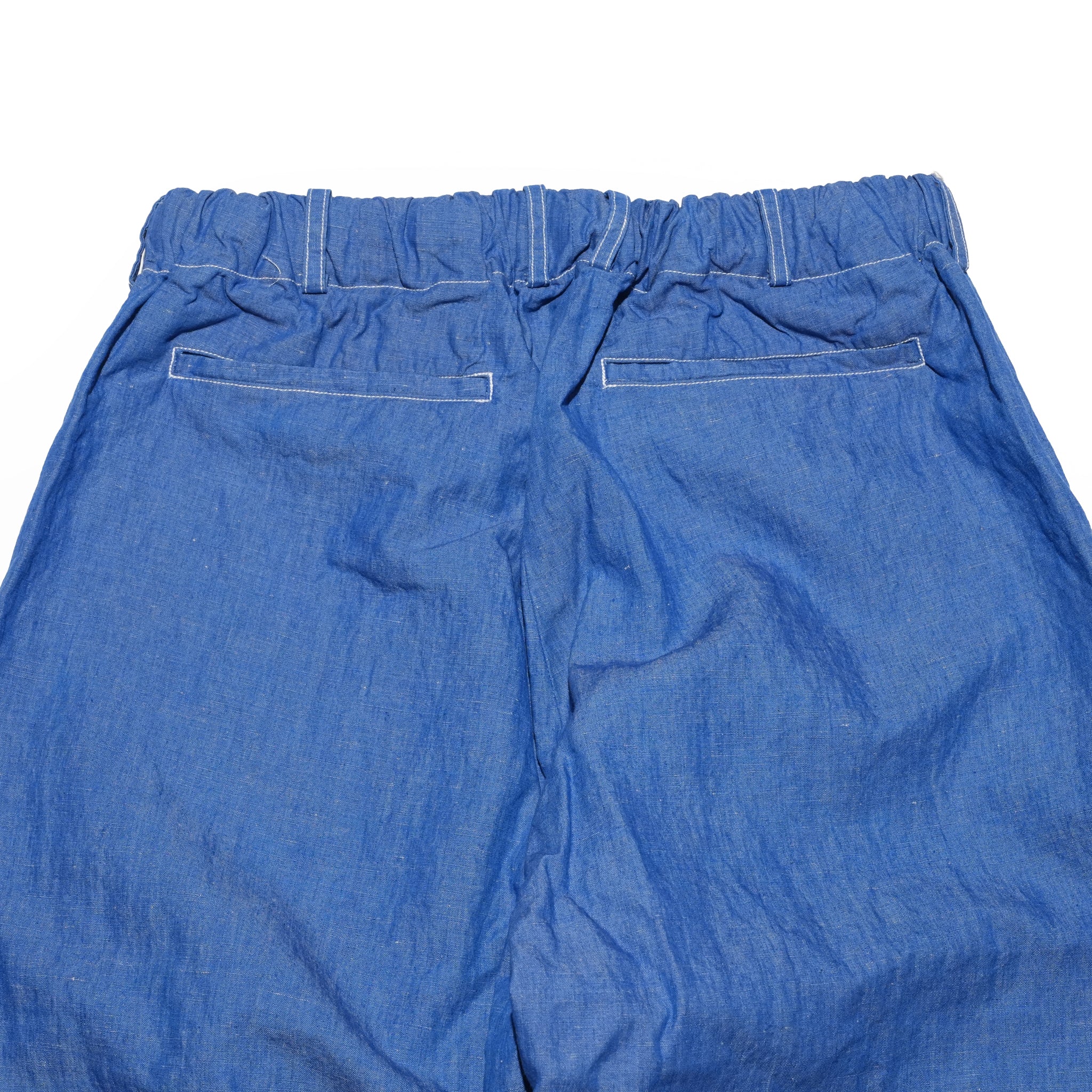 BAGS EASY WIDE PANTS-CHAMBRAY – Blue | BE-02_Blue｜CATTA SHIRTS