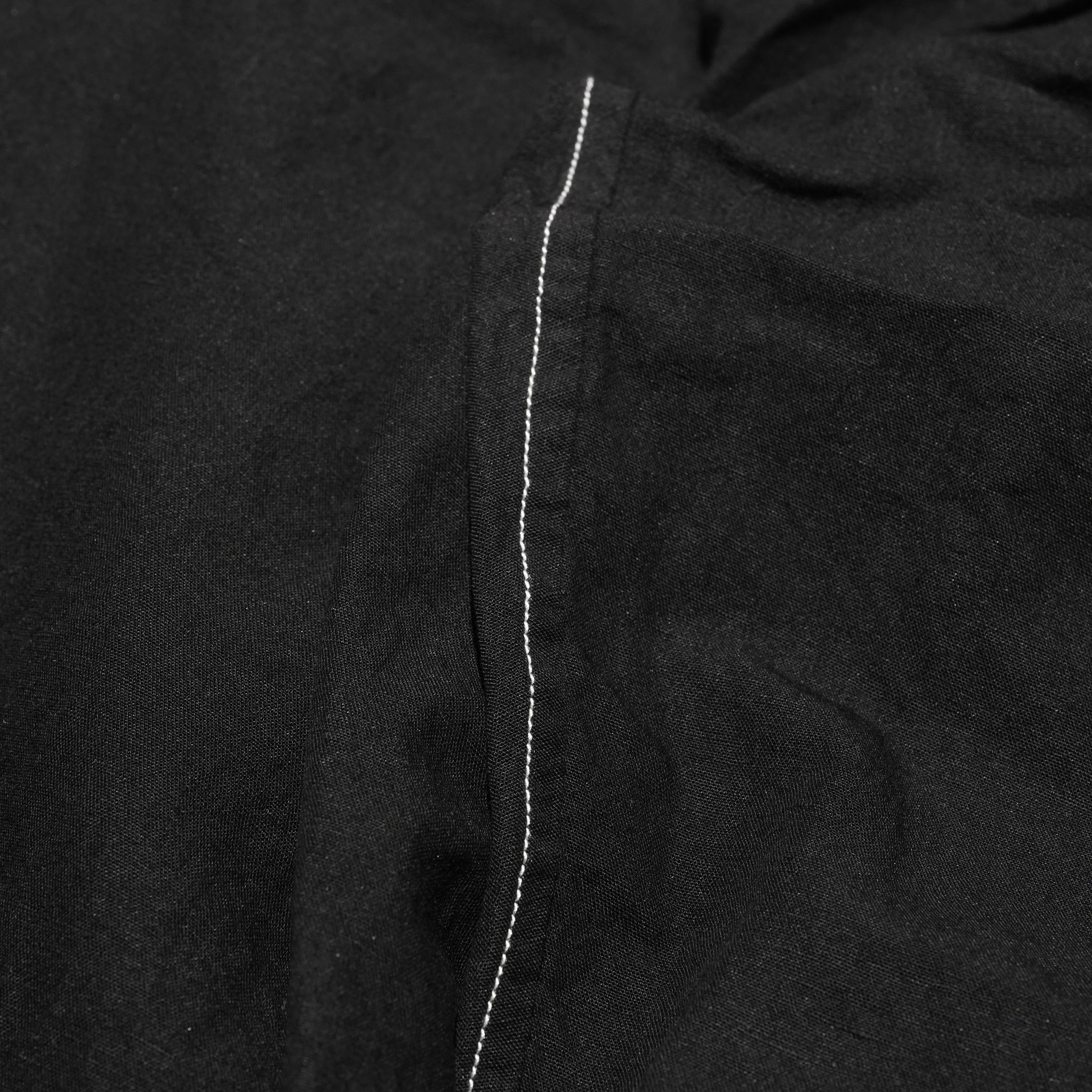 BAGS EASY WIDE PANTS-CHAMBRAY – Black | BE-02_Black｜CATTA SHIRTS