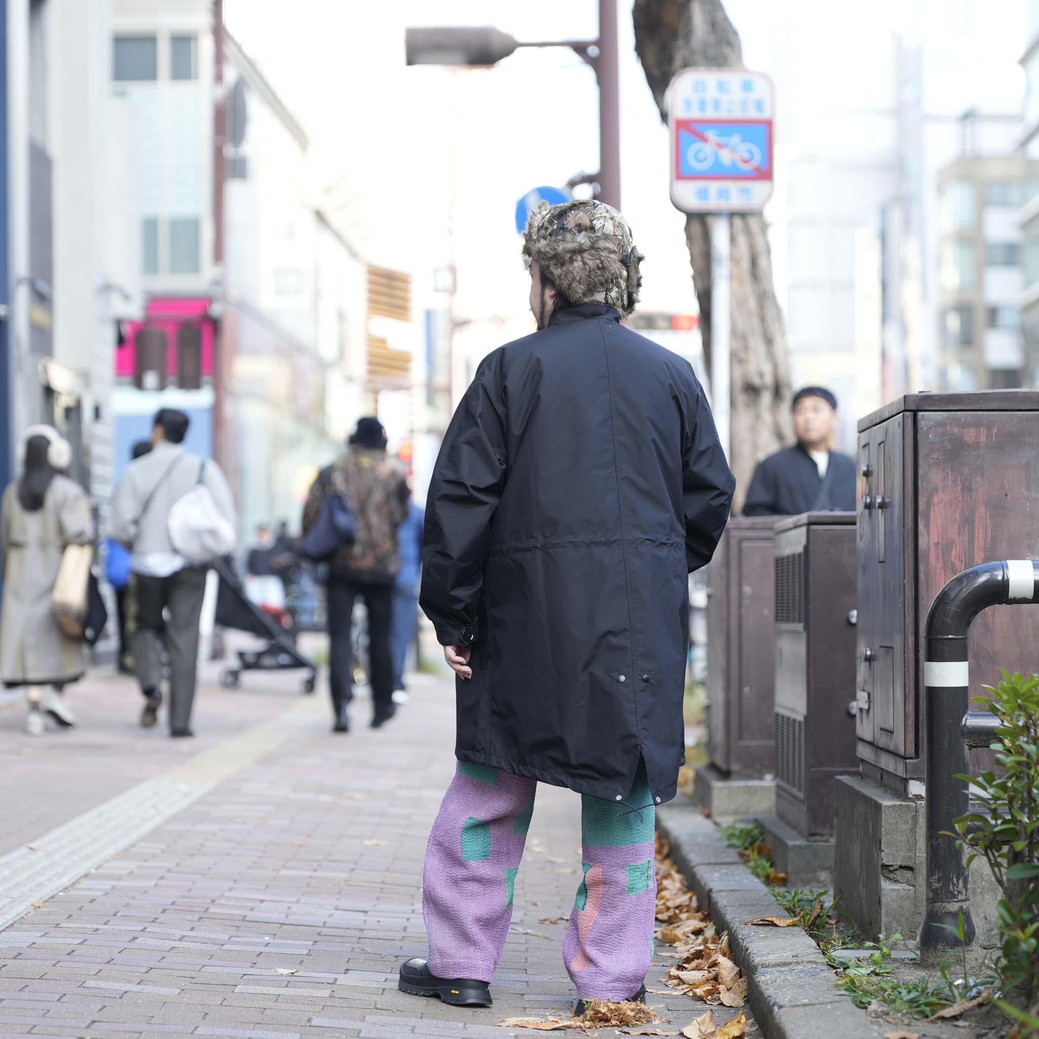 No:PH25FW-004 | Name:P.H.M. Mods Coat | Color:Black | Size:M/L【POWDERHORN MOUNTAINEERING_パウダーホーンマウンテニアリング】