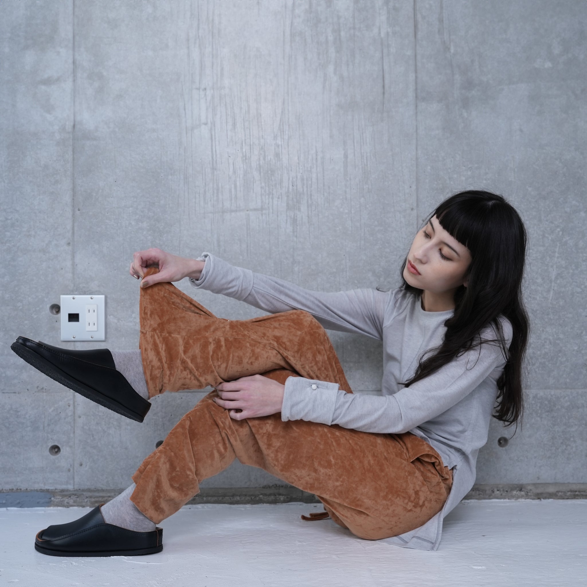 DOT PANTS | Color_Teracotta/Charcoal/Gray | No_252-436【CaRouseLamBRa_ケラウズランブラ】【入荷予定アイテム・入荷連絡可能】