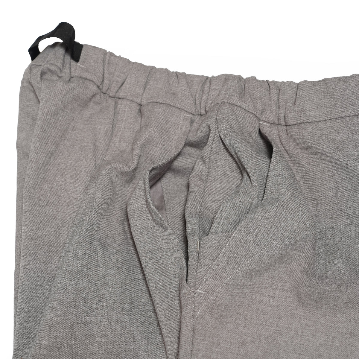 Tech Wool Cropped Easy Pants ※Made In JAPAN – Gray | NORBIT