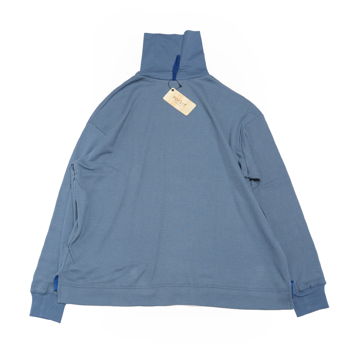 Turtleneck Knit ※Made In JAPAN – Blue | NORBIT