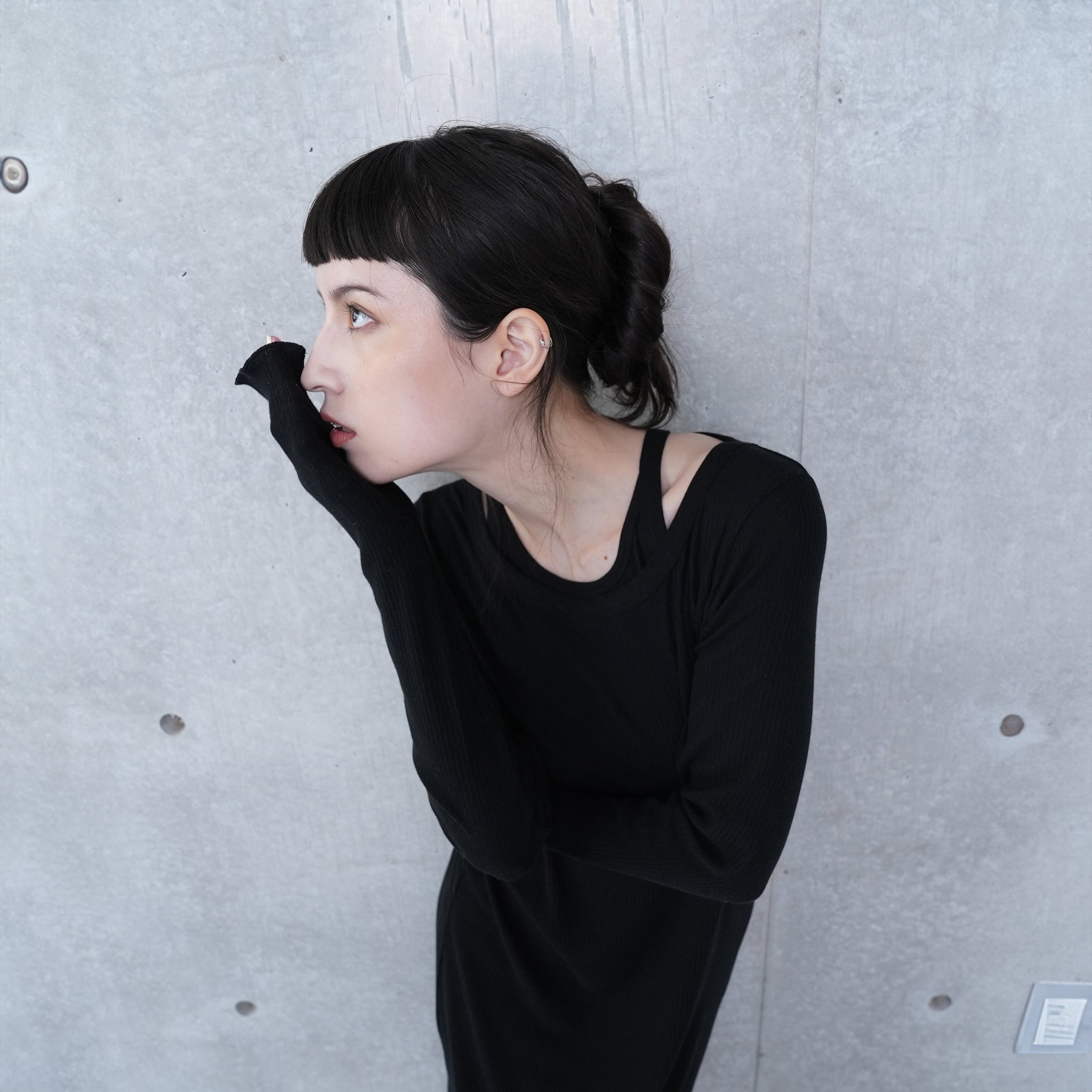 2PACK LS BOAT DRESS | Color_Black | No_252-413_black【CaRouseLamBRa_ケラウズランブラ】【入荷予定アイテム・入荷連絡可能】