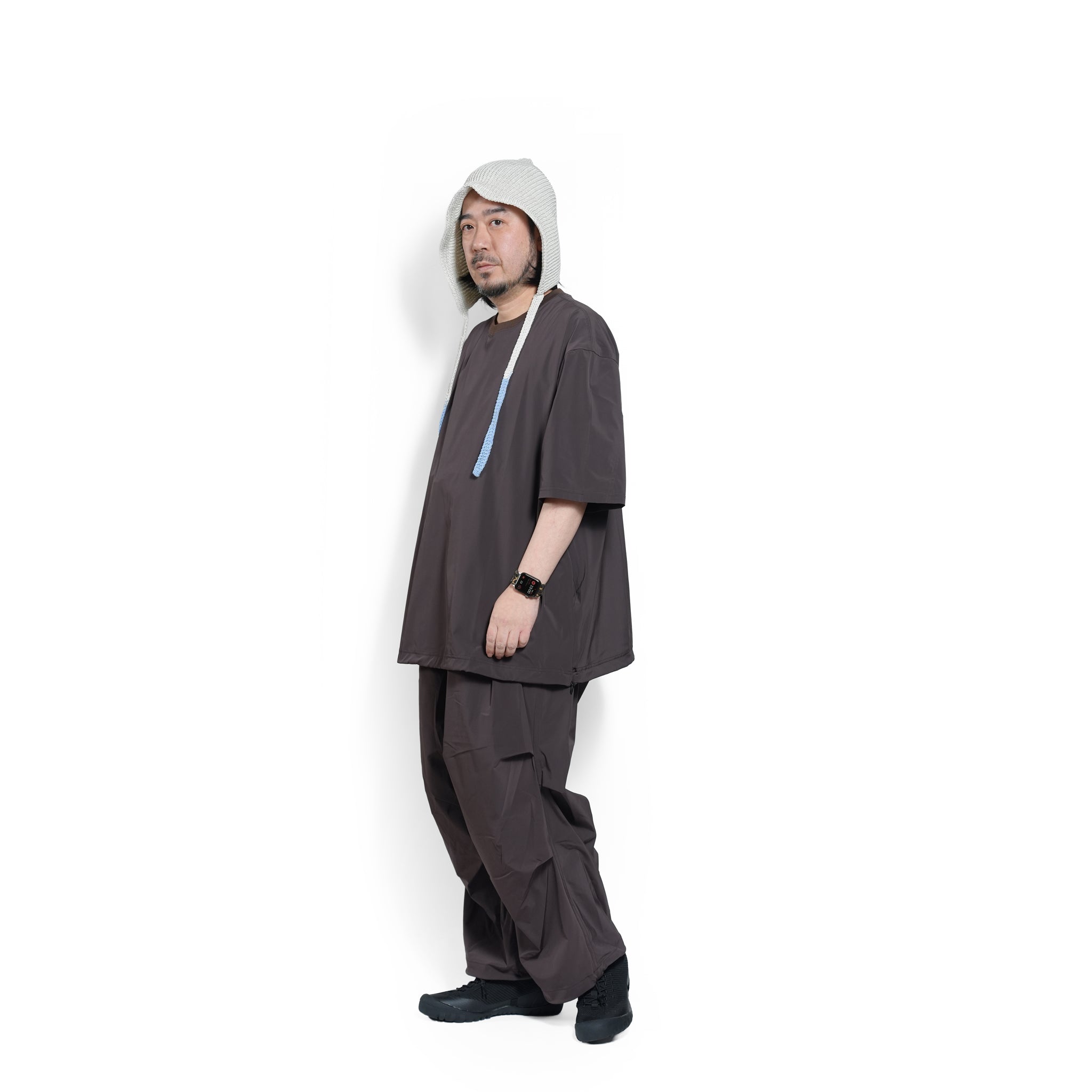 _163 – Dark Brown |バックタック フライトパンツ | UNTRACE