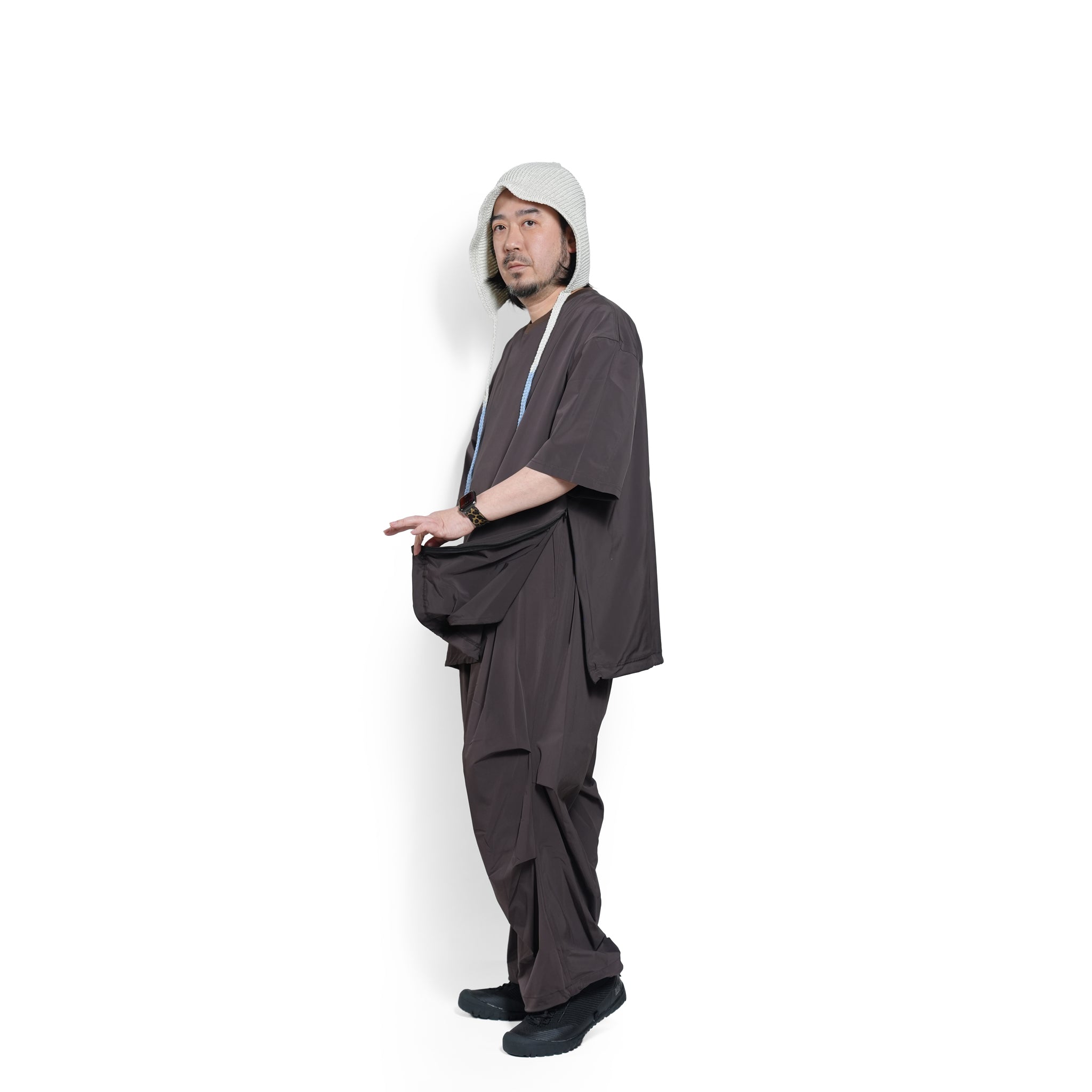 _163 – Dark Brown |バックタック フライトパンツ | UNTRACE