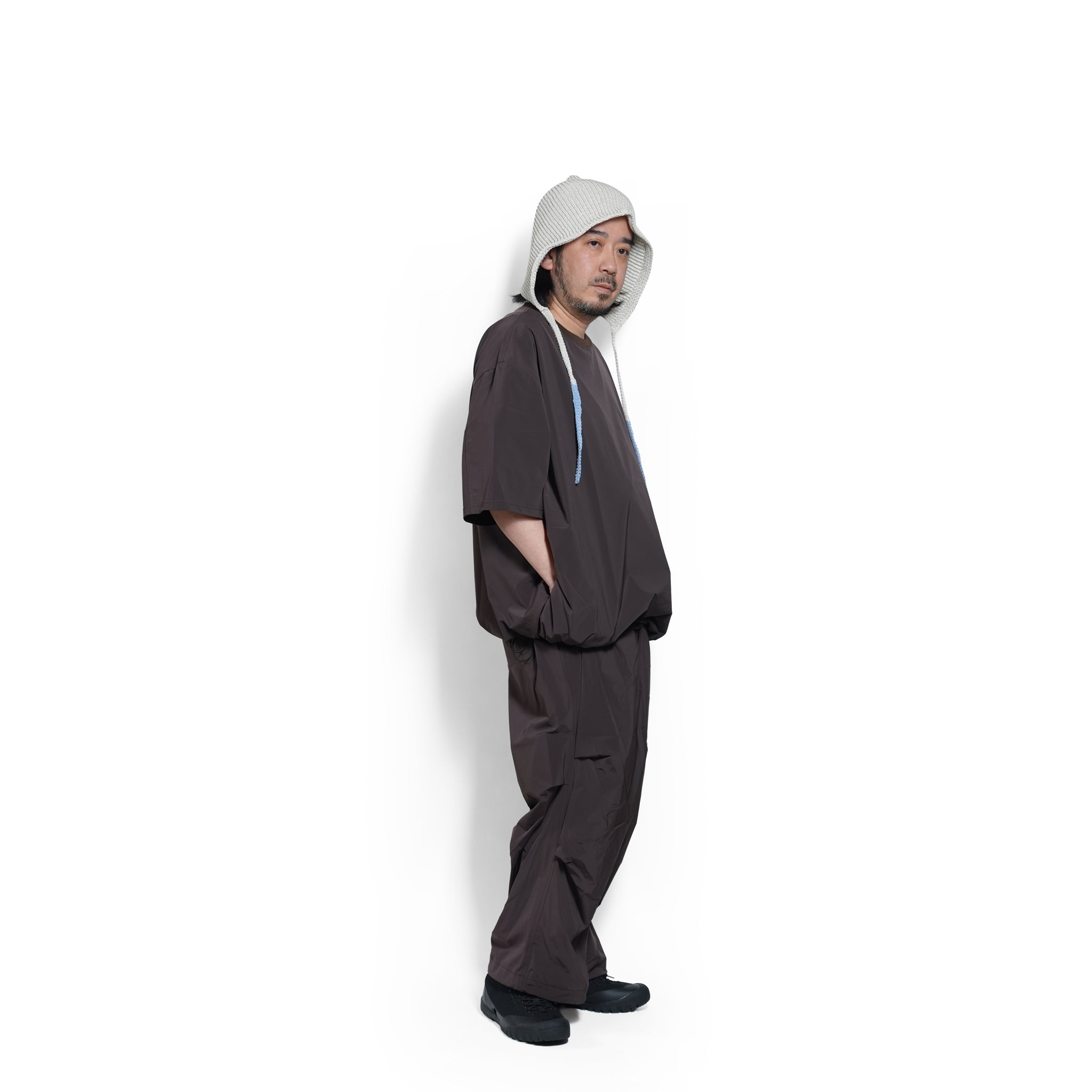 _163 – Dark Brown |バックタック フライトパンツ | UNTRACE