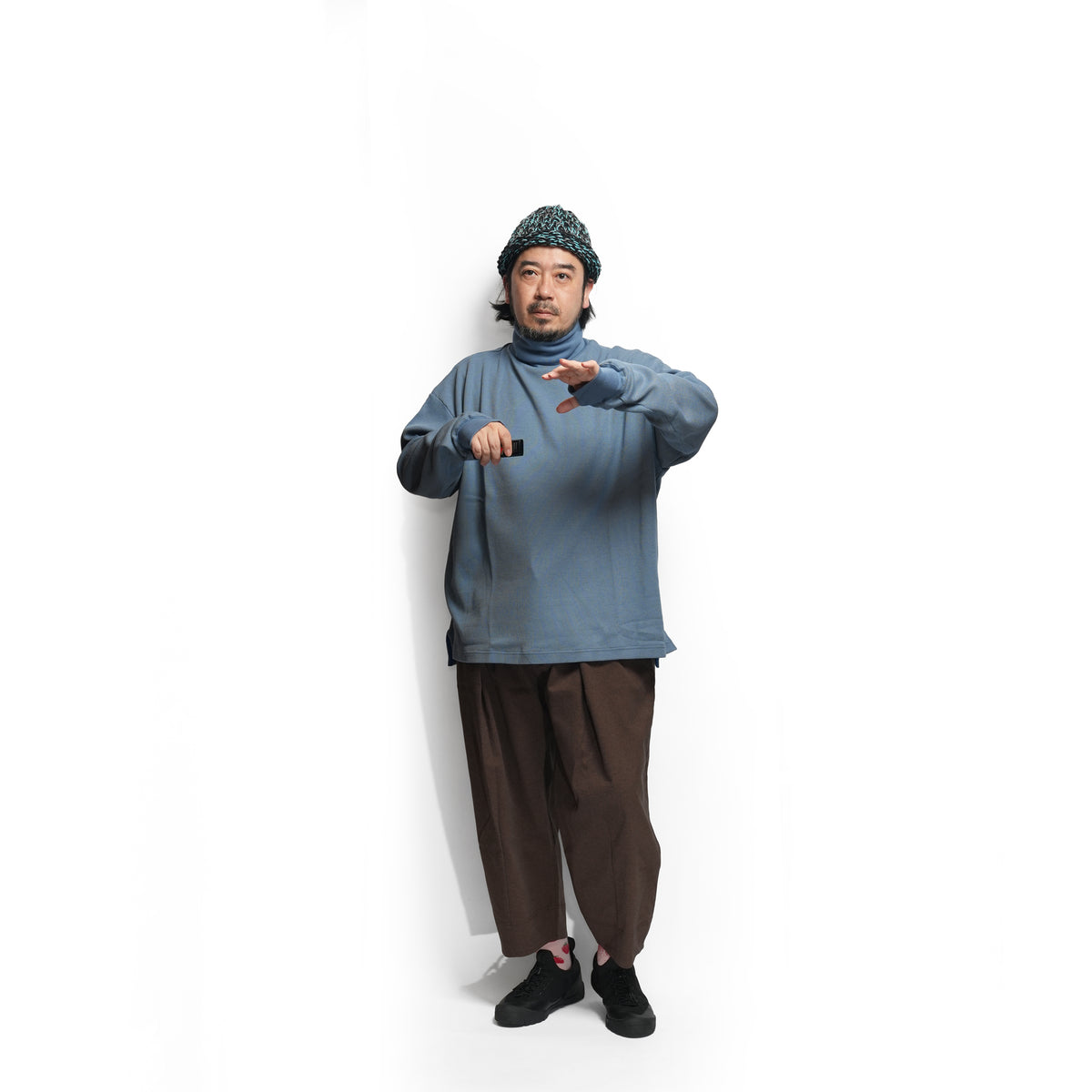 Tech Wool Cropped Easy Pants ※Made In JAPAN – Brown | NORBIT