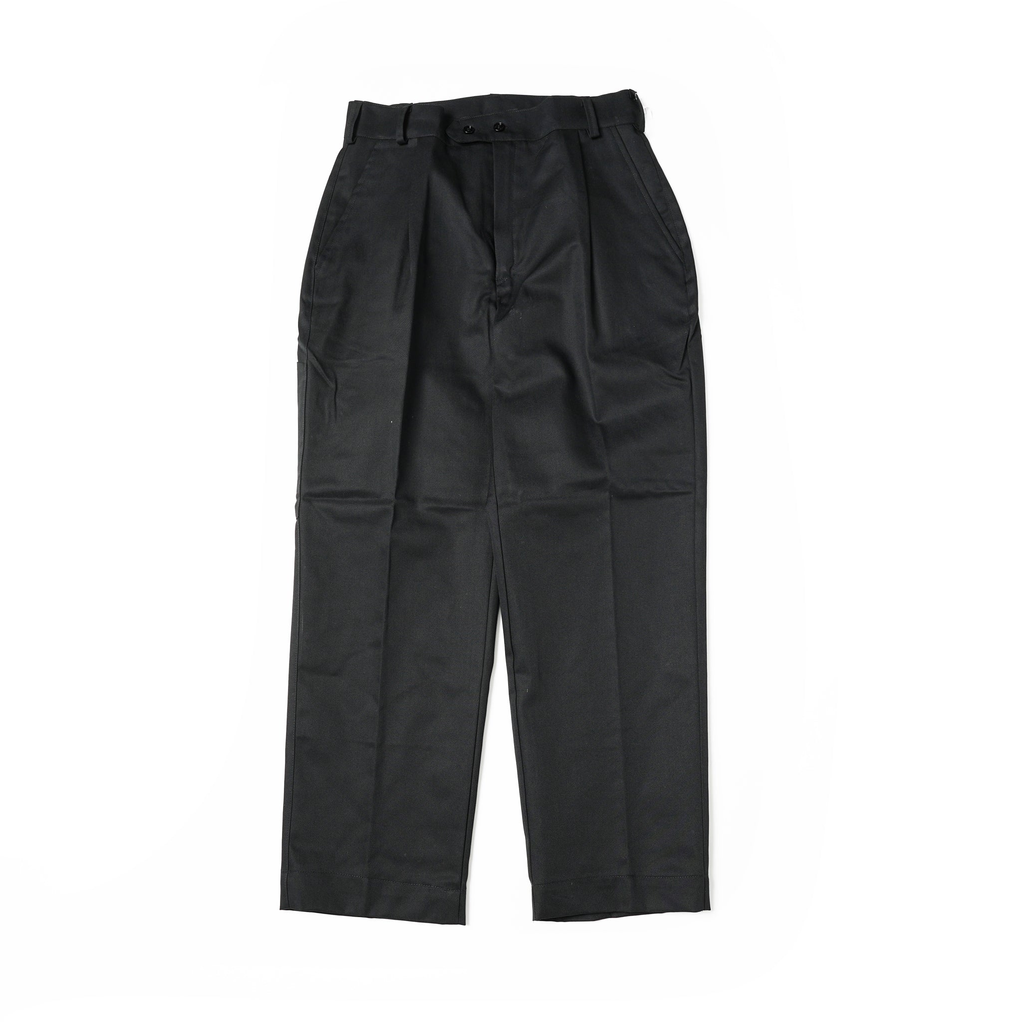 No:ve-2023aw03 | Name:PANTALONE LAVORO_Long | Color:Black【VECCHI_