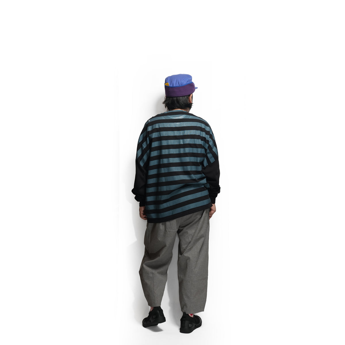 Tech Wool Cropped Easy Pants ※Made In JAPAN – Gray | NORBIT