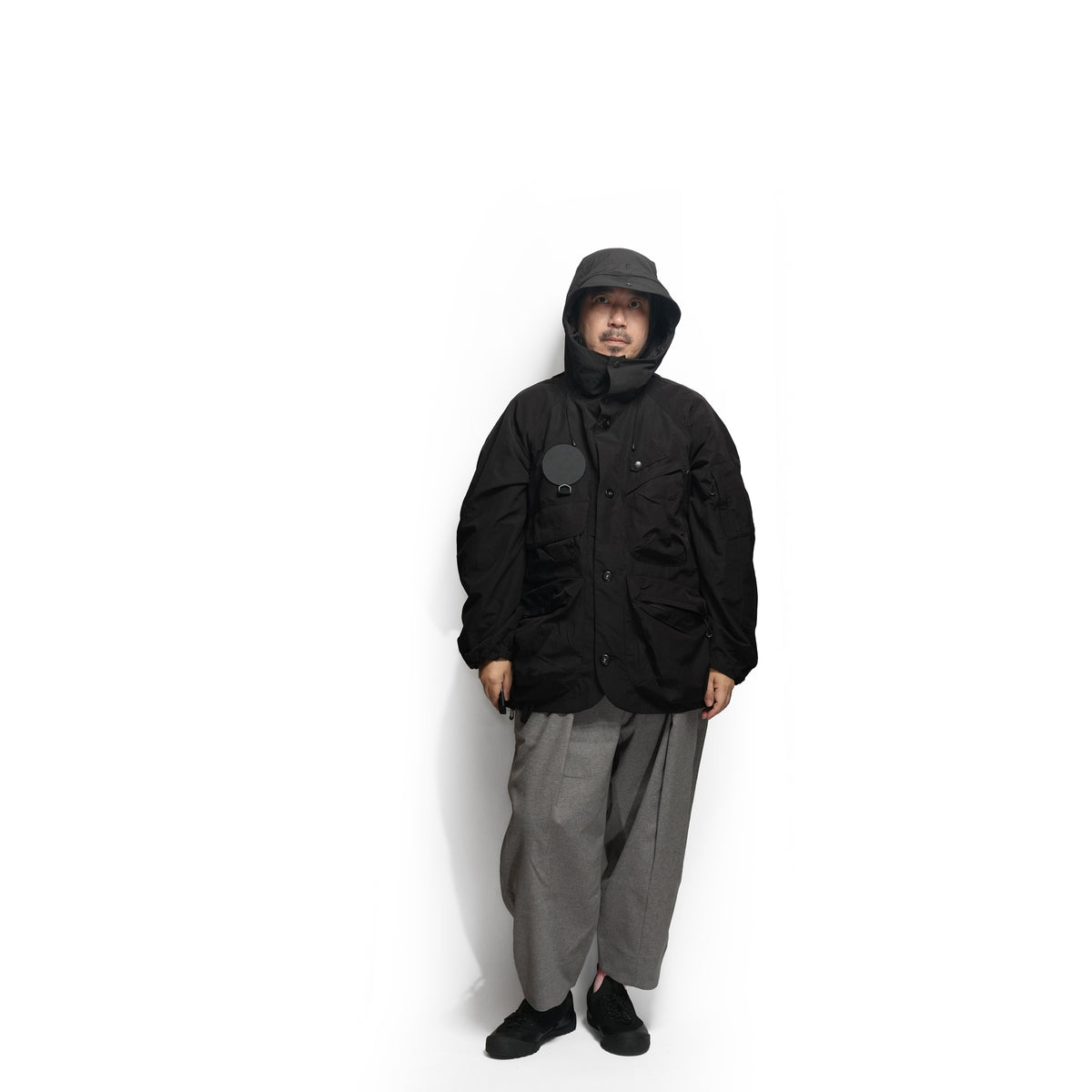 Field Hoodie Jacket – Black | NORBIT