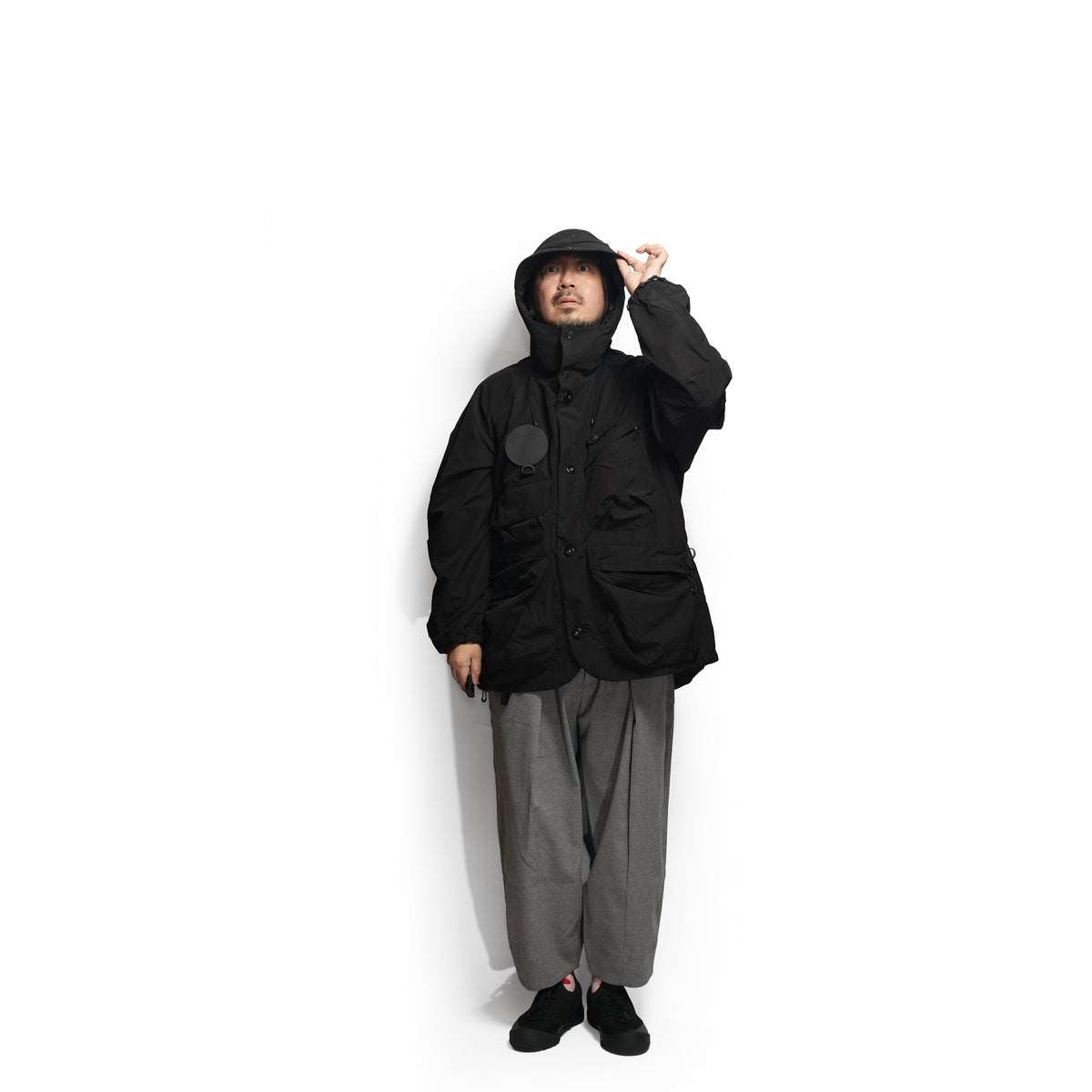 Field Hoodie Jacket – Black | NORBIT