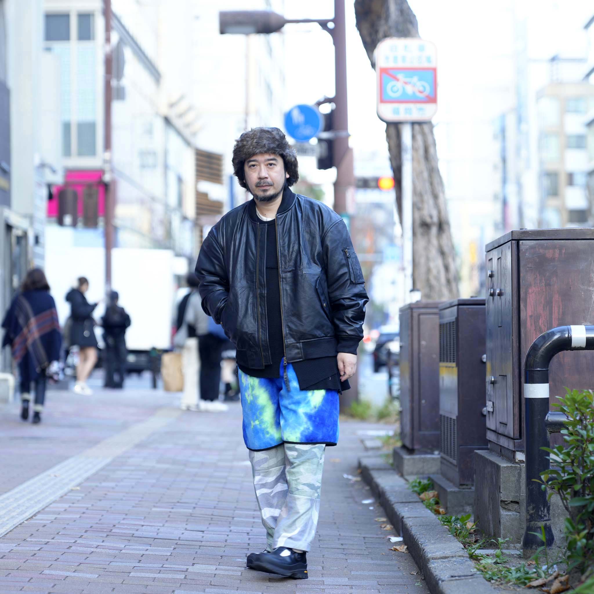 Cut Camo Patchwork Pants | MR-2507687【Mr. Remake Man】【REMAKE MODEM DESIGN_モデムデザイン】