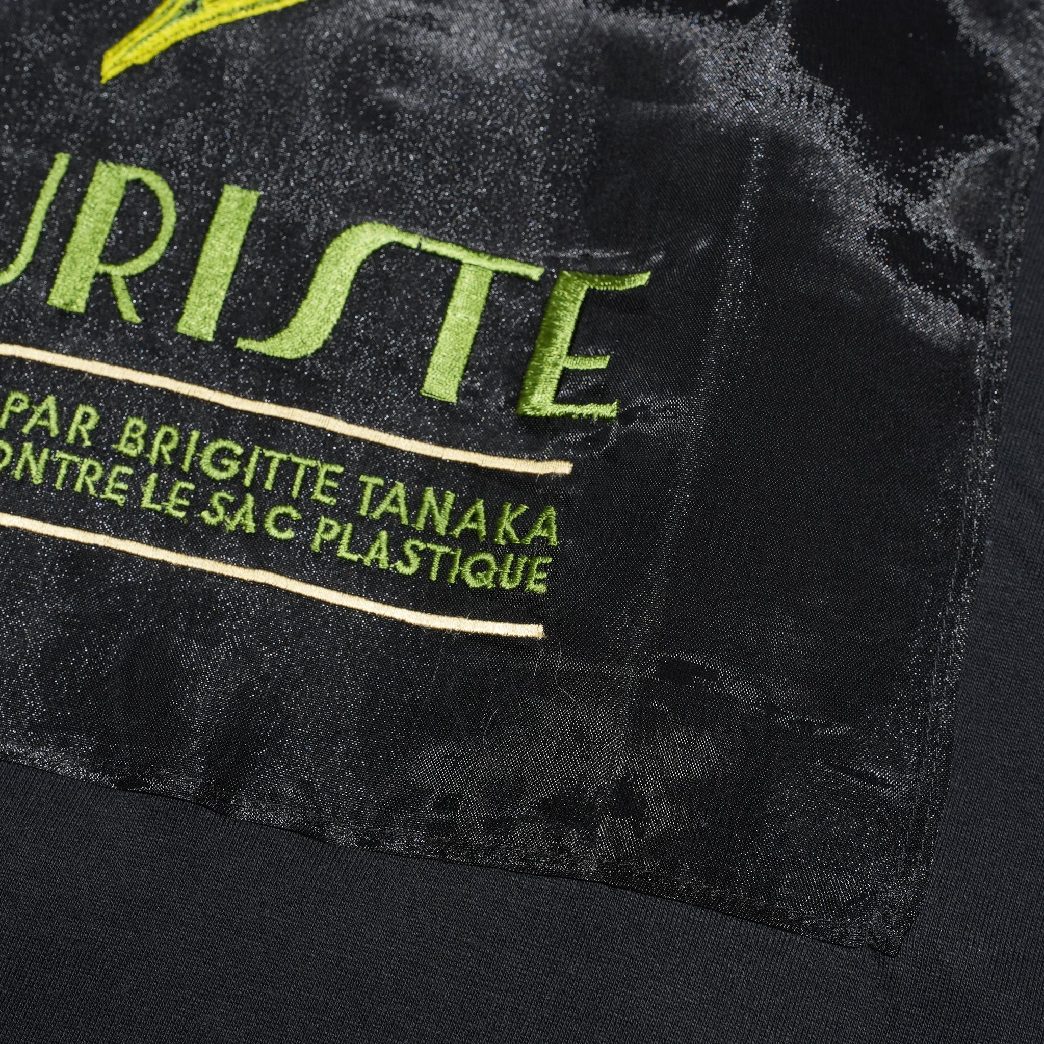 Brigitte Tanaka × The NERDYS FLEURISTE T-shirt – Black | The NERDYS
