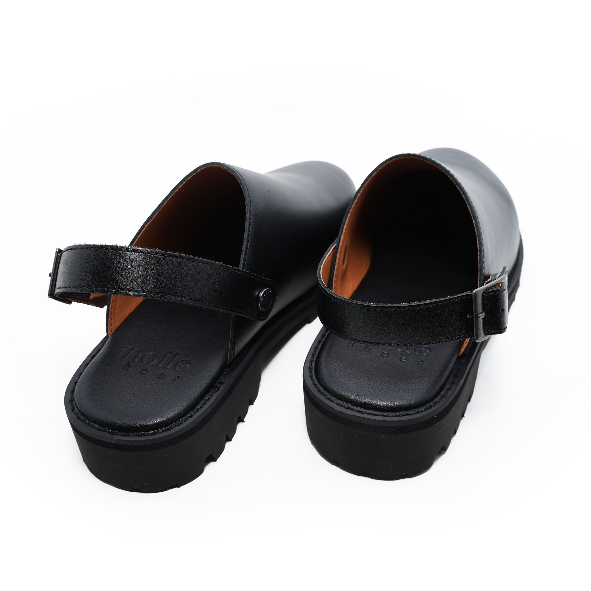 No:MLS210301-14  | Name:ENGINEER SANDAL | Color:Black【molle Shoes_モールシューズ】