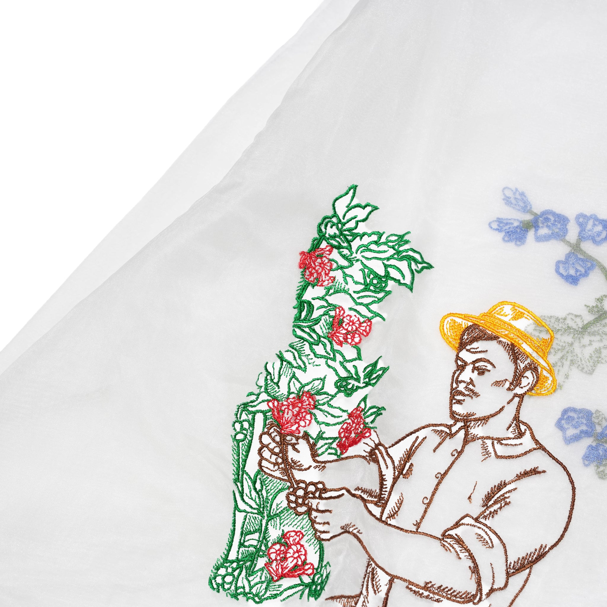 Brigitte Tanaka × The NERDYS FLEURISTE Shirt – White | The NERDYS
