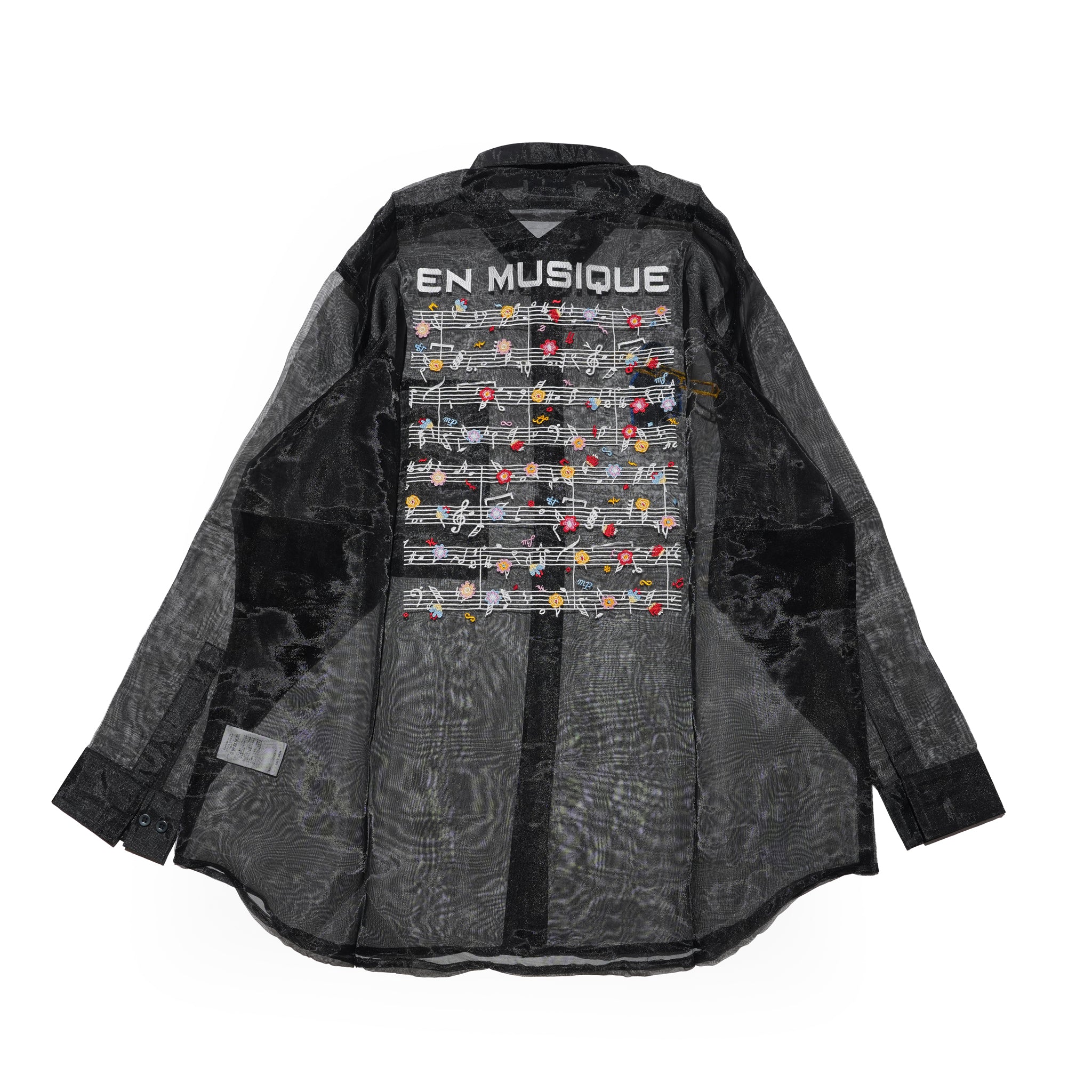 Brigitte Tanaka × The NERDYS EN MUSIQUE Shirt – Black | The NERDYS