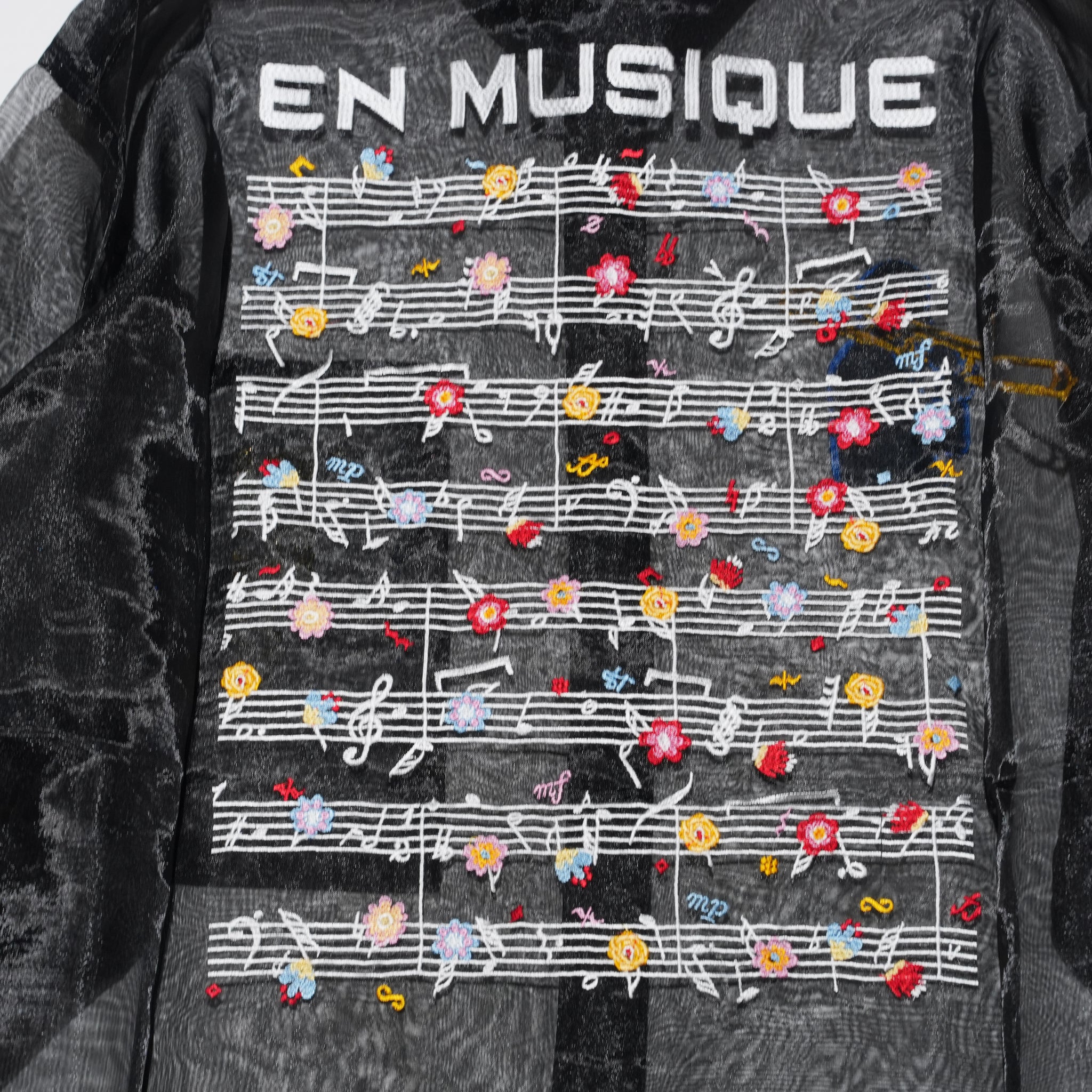 Brigitte Tanaka × The NERDYS EN MUSIQUE Shirt – Black | The NERDYS