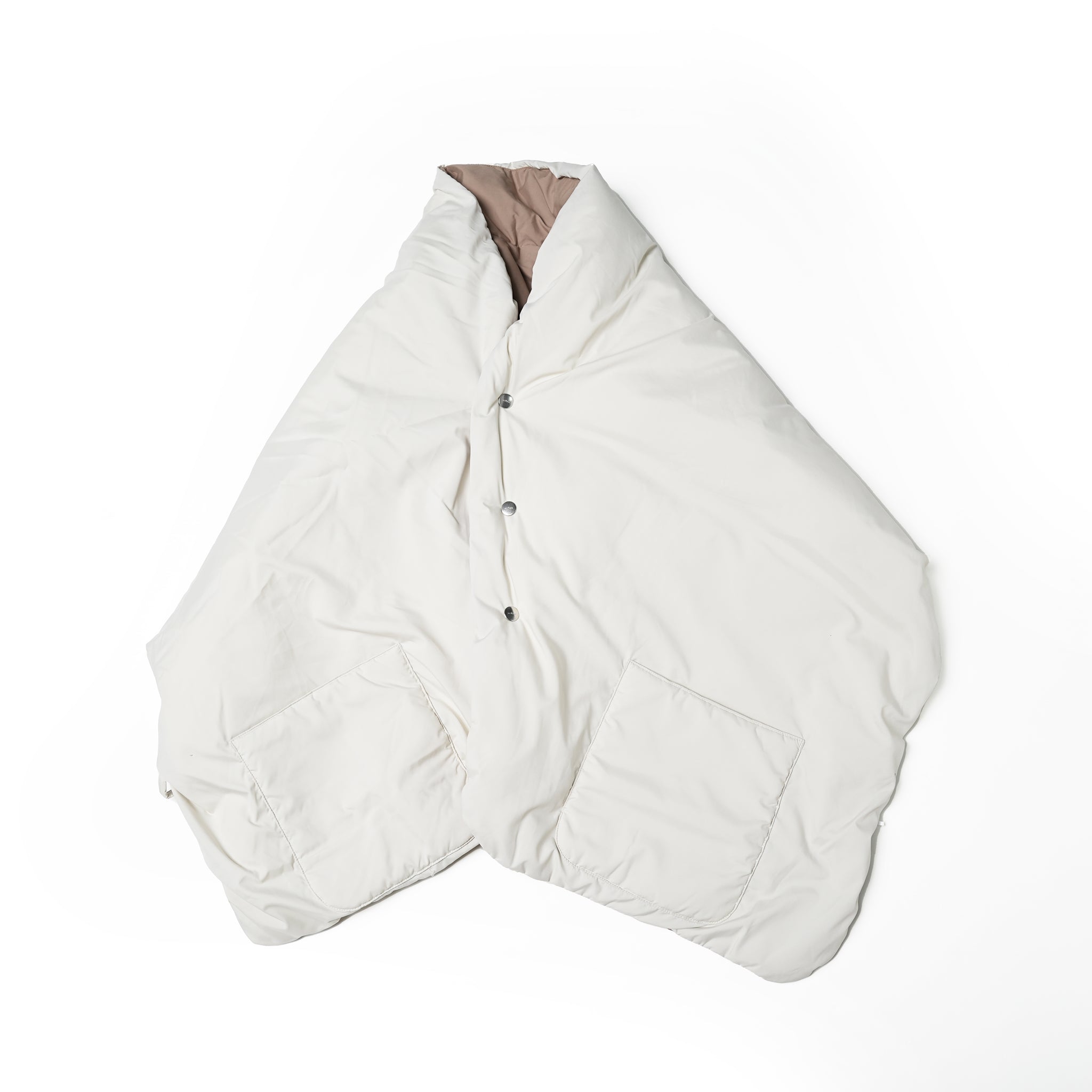 No:FEW23WAC5116c | Name:REVERSIBLE DOWN CAPE | Color:Beige×Ecru