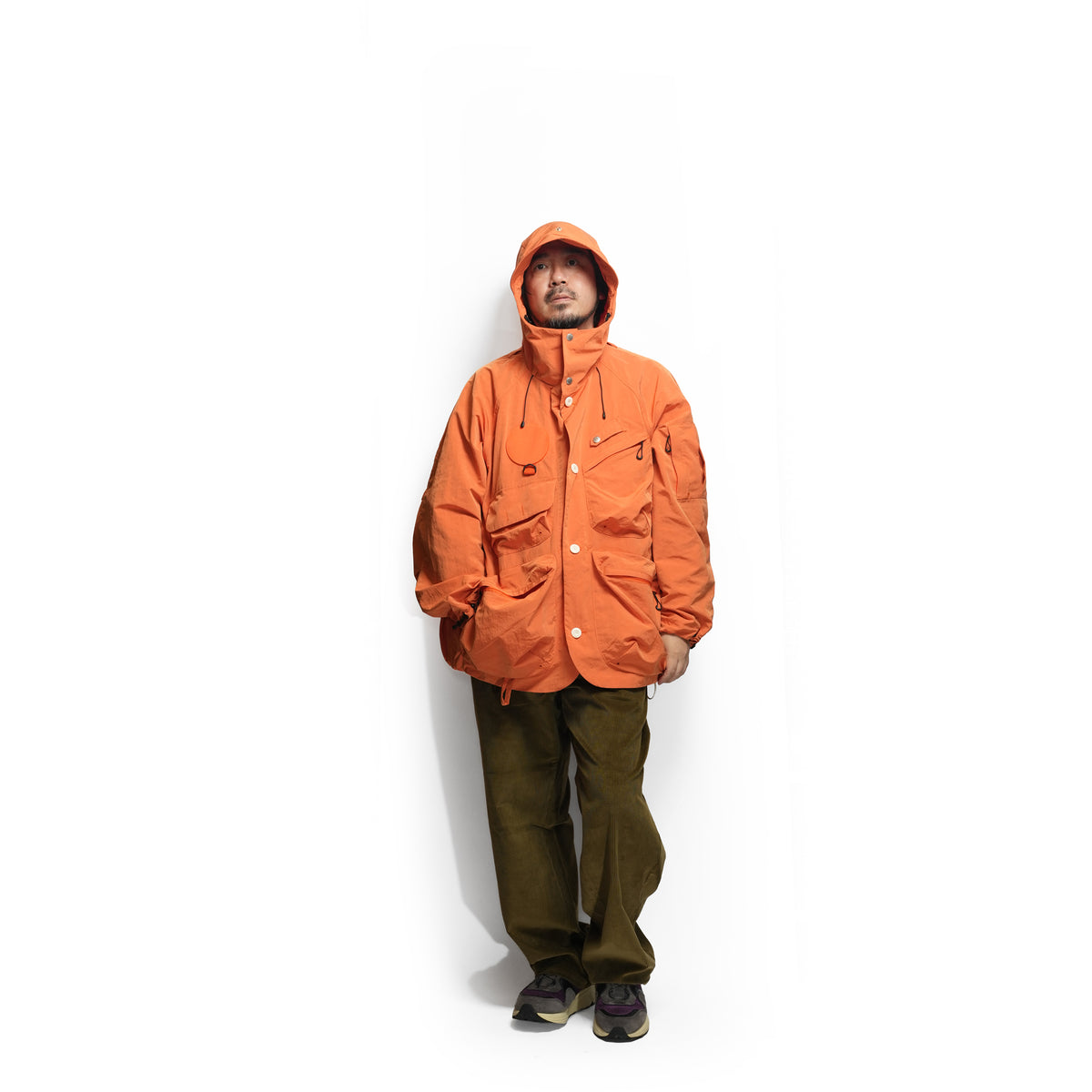 Field Hoodie Jacket – Orange | NORBIT