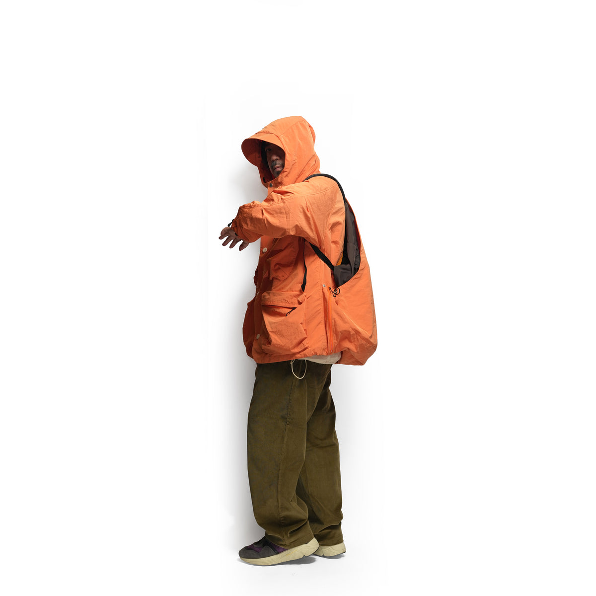 Field Hoodie Jacket – Orange | NORBIT