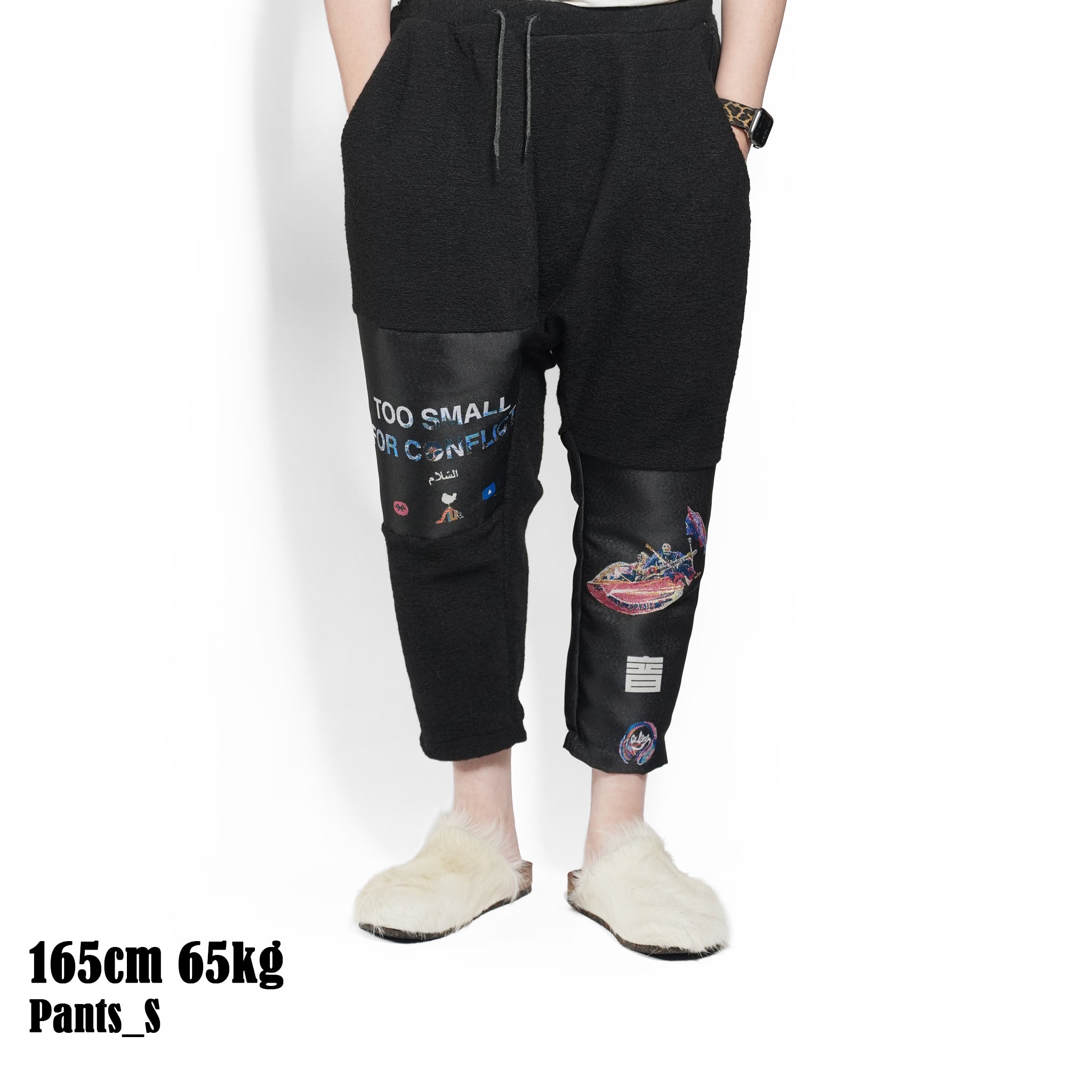 VSJQ Mix Wide Pants – Black | STOF | 入荷予定アイテム