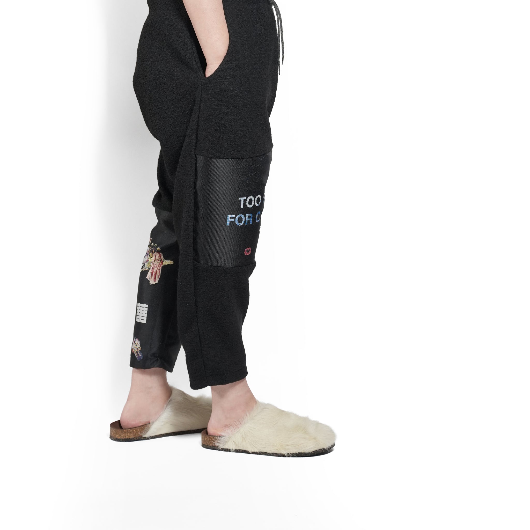 VSJQ Mix Wide Pants – Black | STOF | 入荷予定アイテム