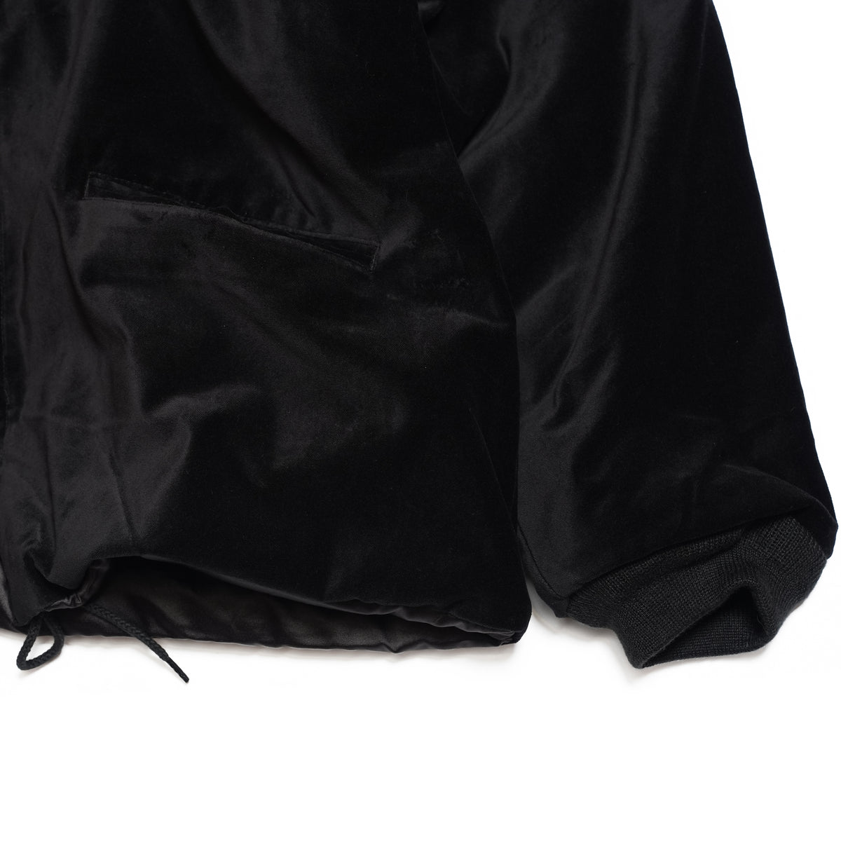 Germany Souvenir Jacket – Black Velour / Thermolite Lining | THRIFTY LOOK