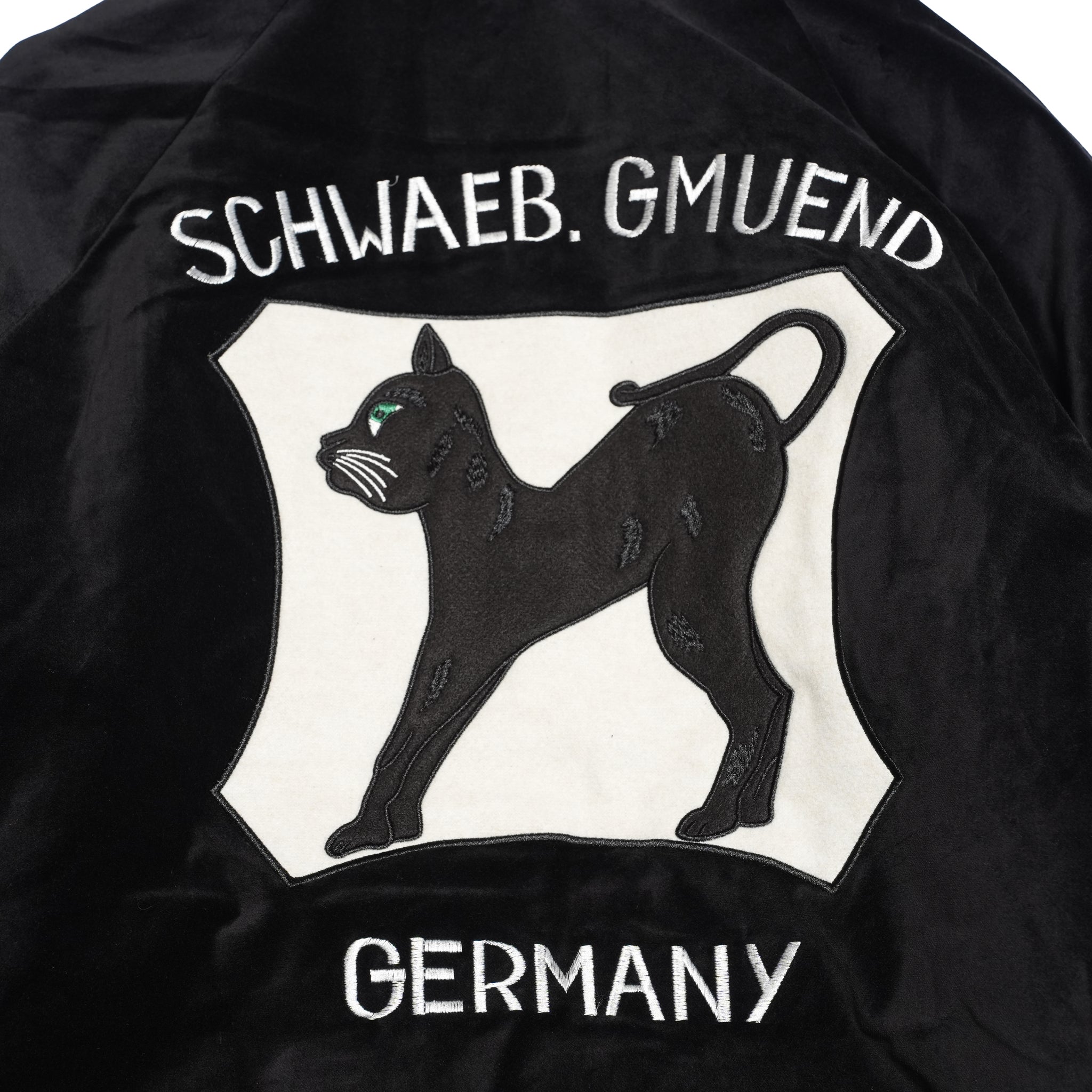 Germany Souvenir Jacket – Black Velour / Thermolite Lining | THRIFTY LOOK