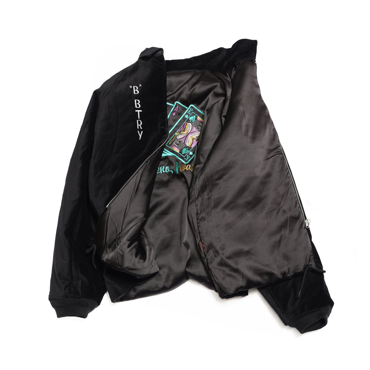 Germany Souvenir Jacket – Black Velour / Thermolite Lining | THRIFTY LOOK