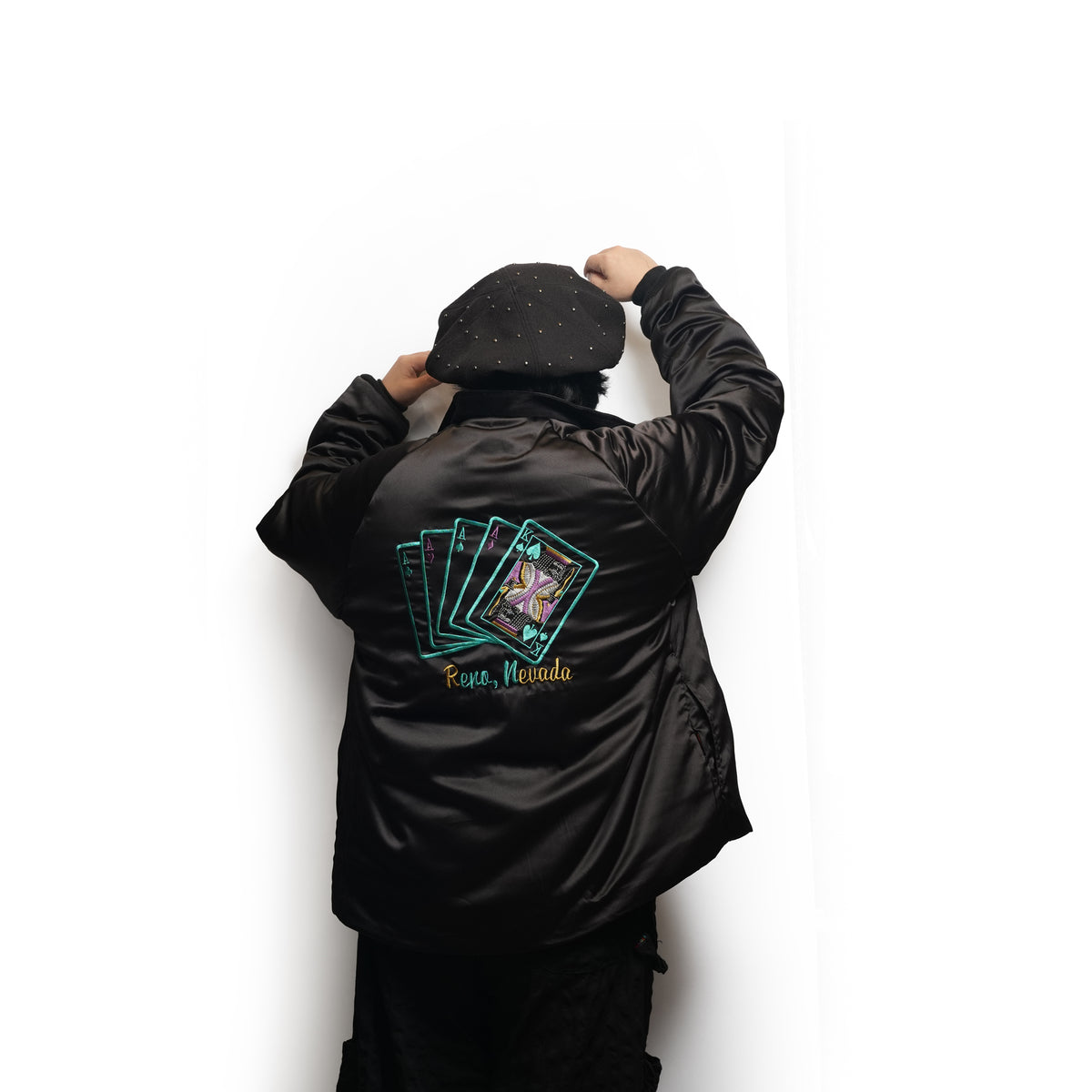 Germany Souvenir Jacket – Black Velour / Thermolite Lining | THRIFTY LOOK