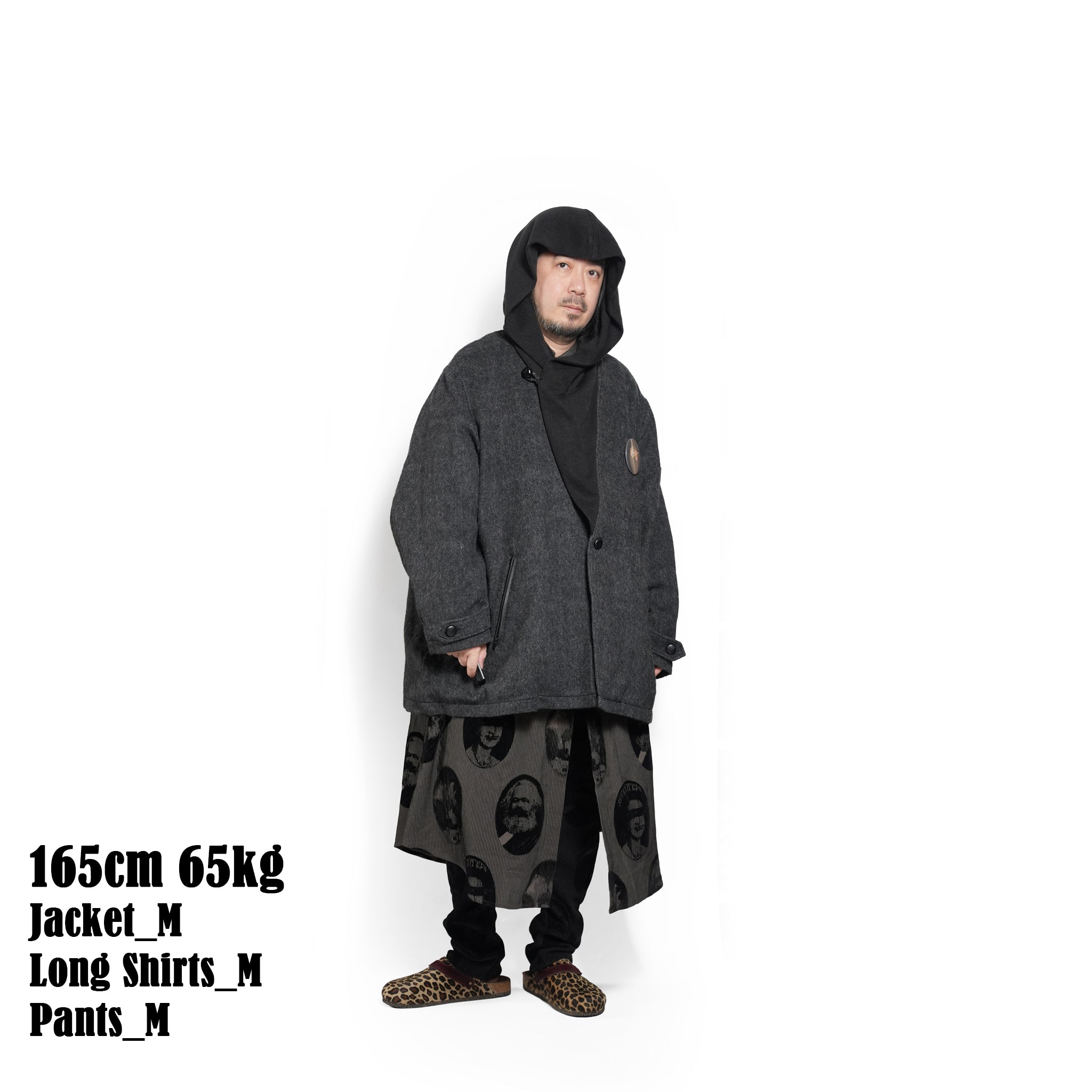 Anarchy Shawl Short Coat – Black | STOF | 入荷予定アイテム