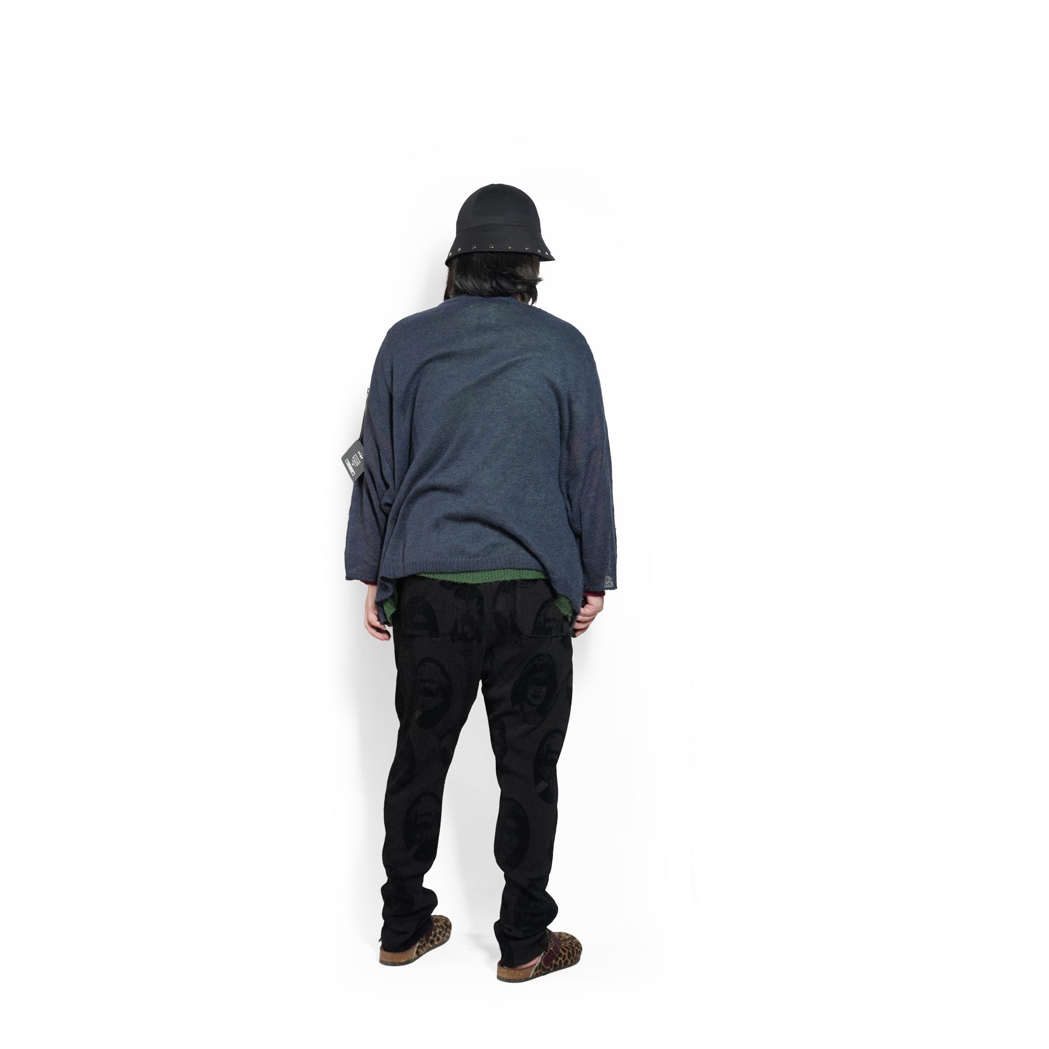 Mohair Layer Knit Pulover – Navy | STOF | 入荷予定アイテム