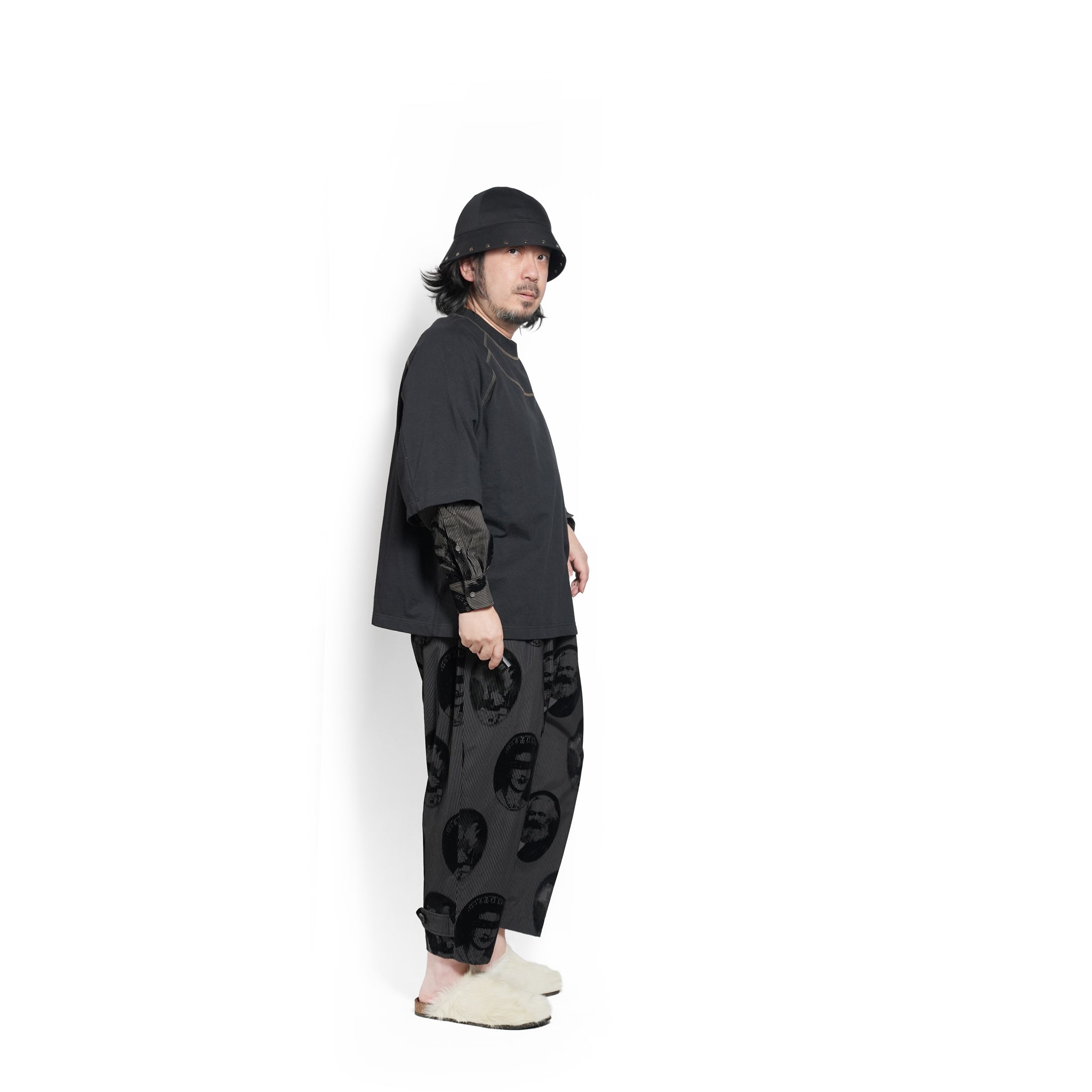 Anarchy/Flocky Layer Tee – Black | STOF | 入荷予定アイテム