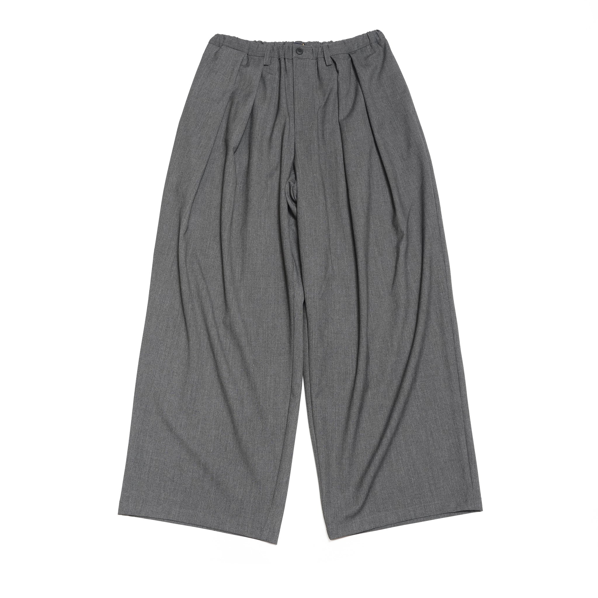 Wide Slacks – Gray | MODEM DESIGN