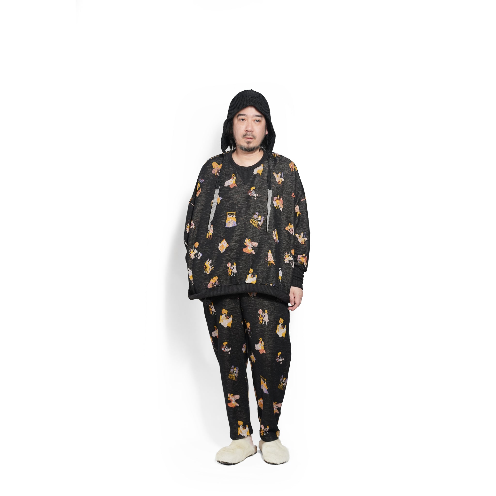 Twenty Night JQ Pulover – Black | BEDSIDEDRAMA | 入荷予定アイテム