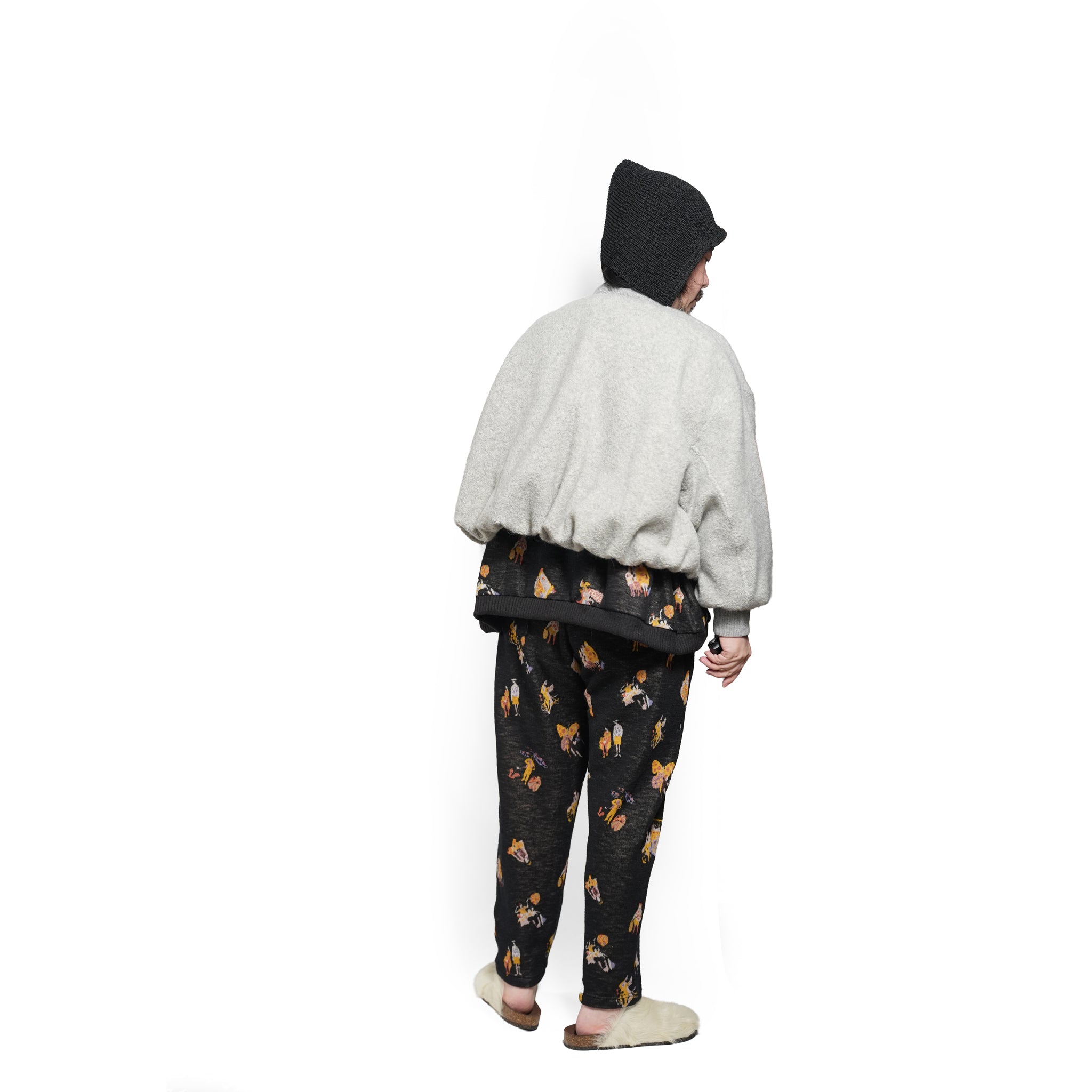 Outdoor Big Pocket Mix Blouson – Grey | BEDSIDEDRAMA | 入荷予定アイテム