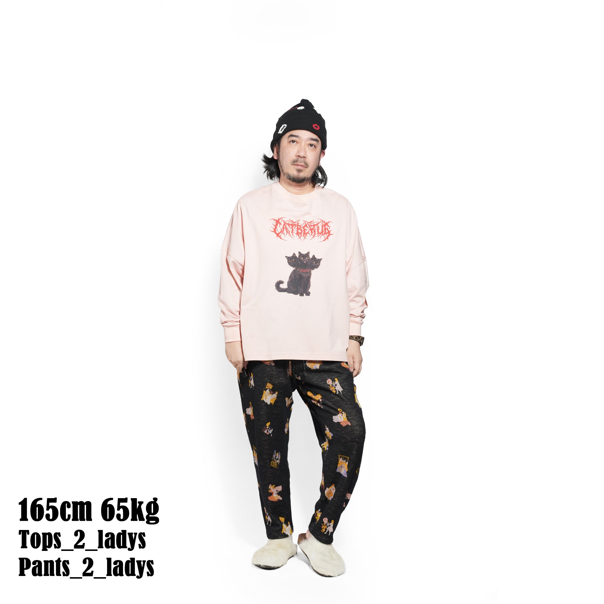 CATBERUS Wide Pullover – Pink | BEDSIDEDRAMA | 入荷予定アイテム