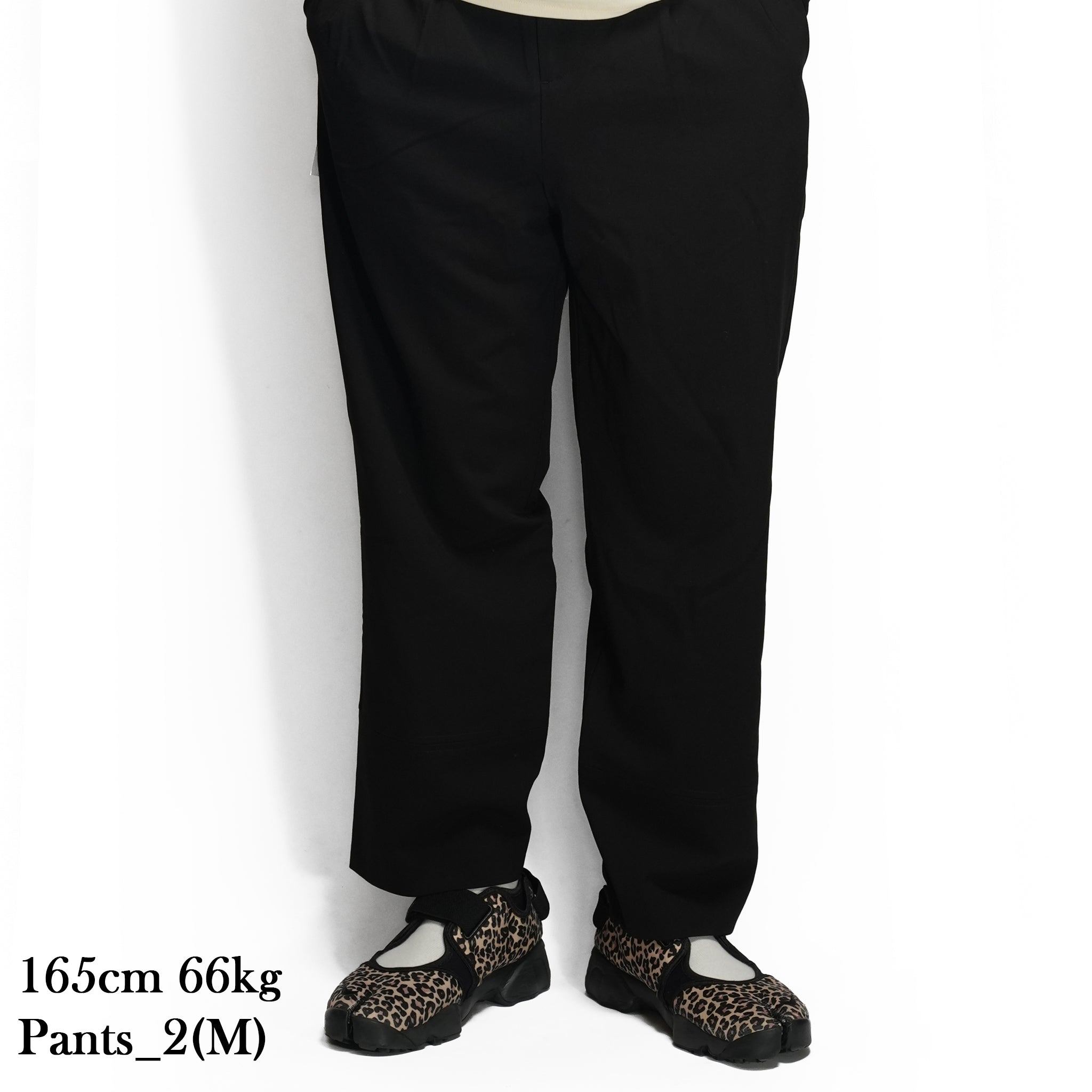 Twotuck Standard Pants – Black | MODEM DESIGN