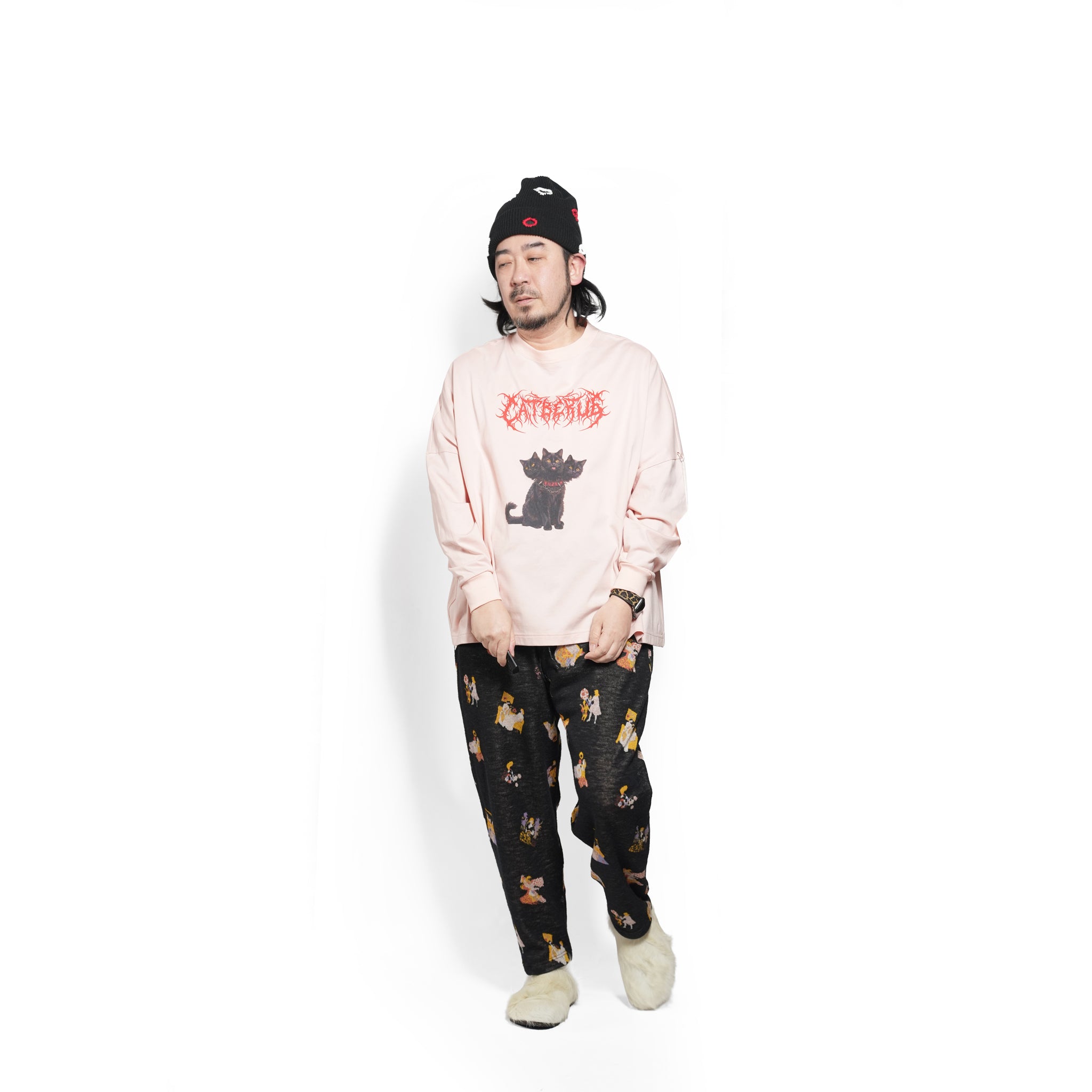 CATBERUS Wide Pullover – Pink | BEDSIDEDRAMA | 入荷予定アイテム