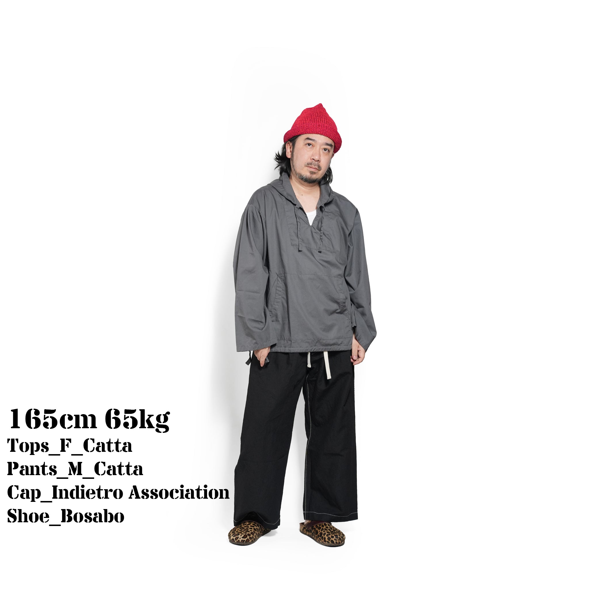 SHIRT PARKA- DYED BROAD – Grey | CATTA SHIRTS