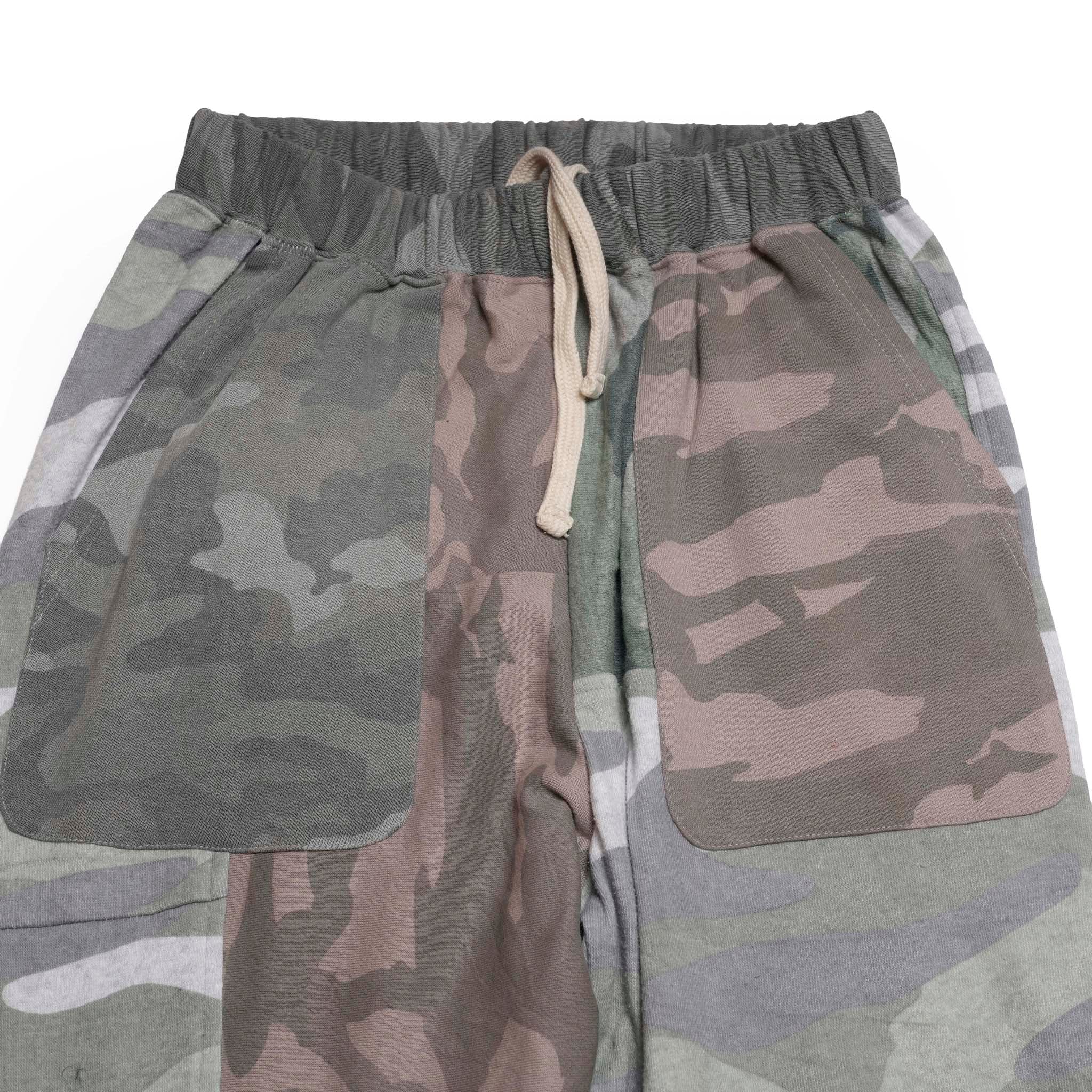 Cut Camo Patchwork Pants | MR-2507687【Mr. Remake Man】【REMAKE MODEM DESIGN_モデムデザイン】