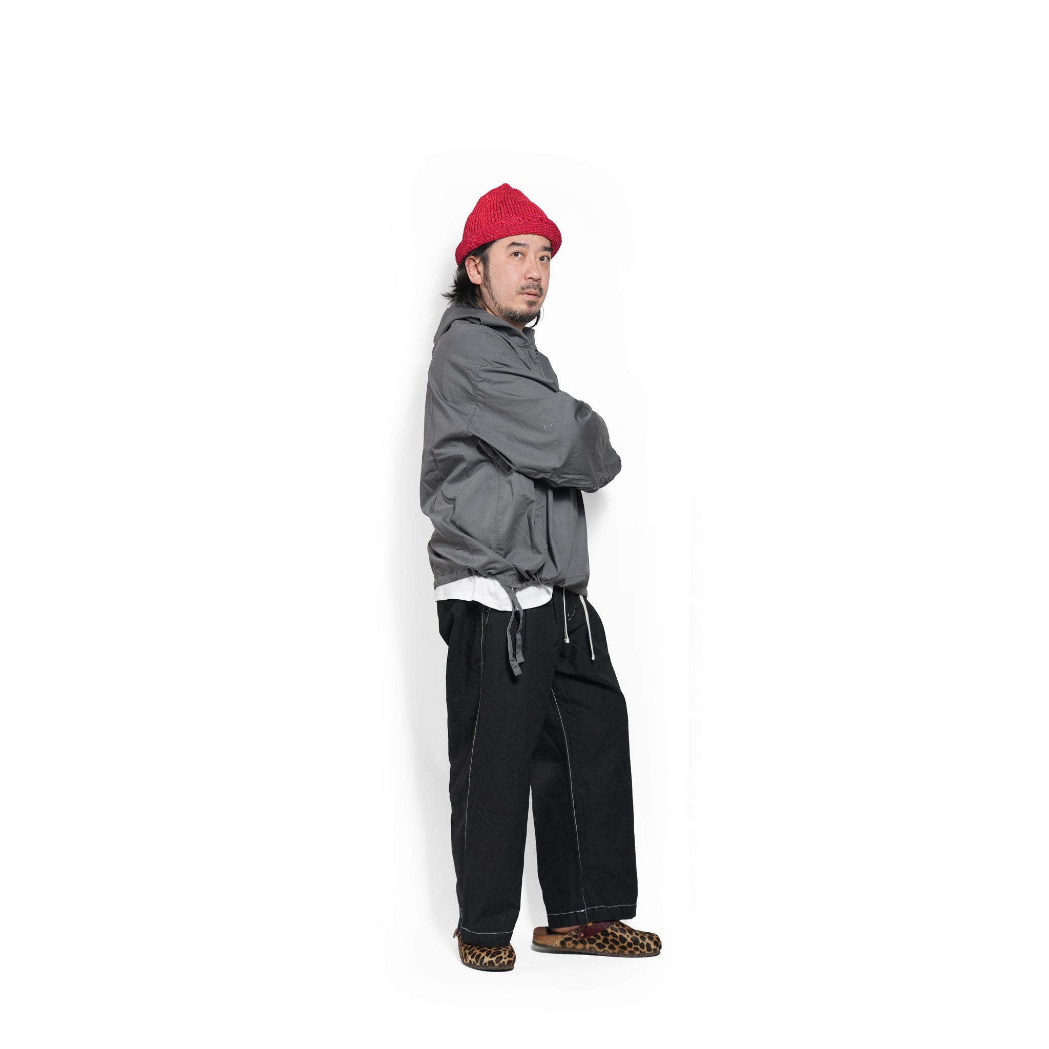 SHIRT PARKA- DYED BROAD – Grey | CATTA SHIRTS