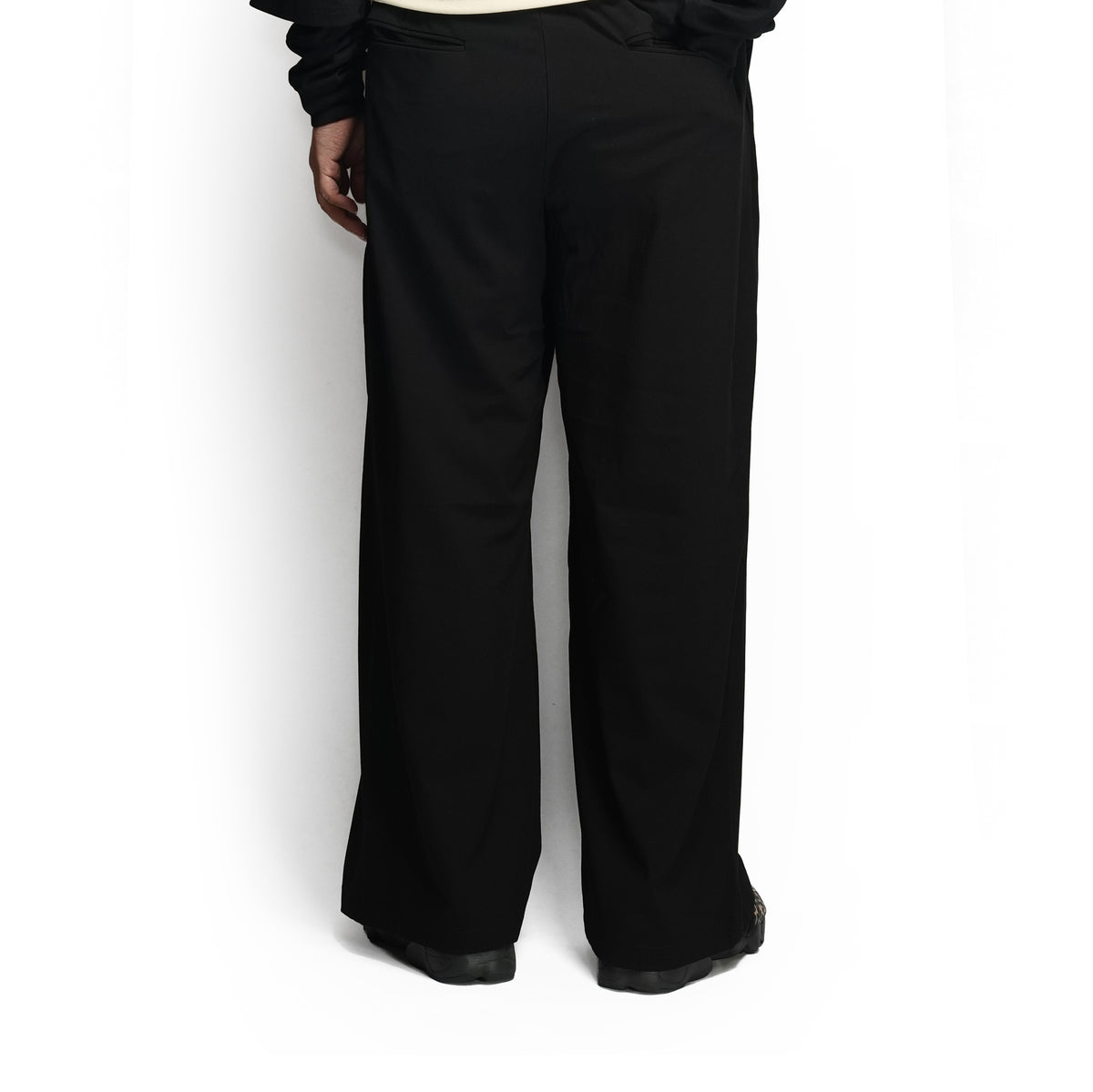 Wide Slacks – Black | MODEM DESIGN