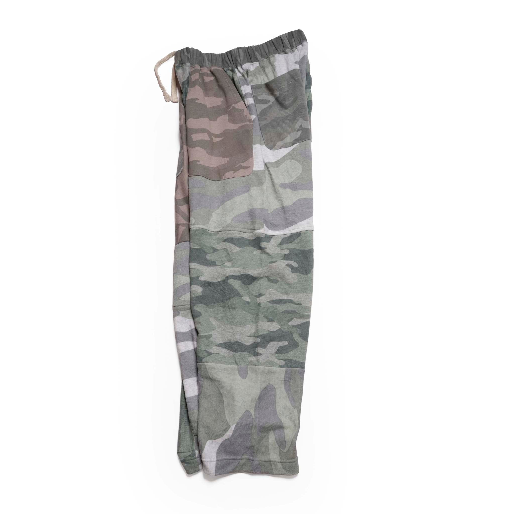 Cut Camo Patchwork Pants | MR-2507687【Mr. Remake Man】【REMAKE MODEM DESIGN_モデムデザイン】