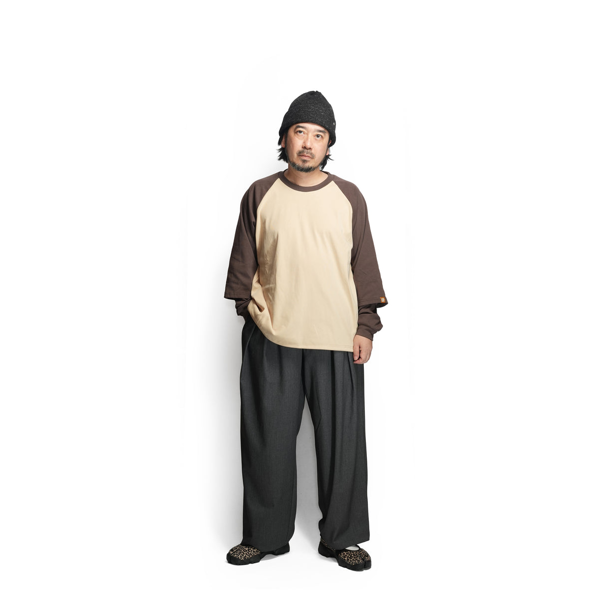 Wide Slacks – Gray | MODEM DESIGN