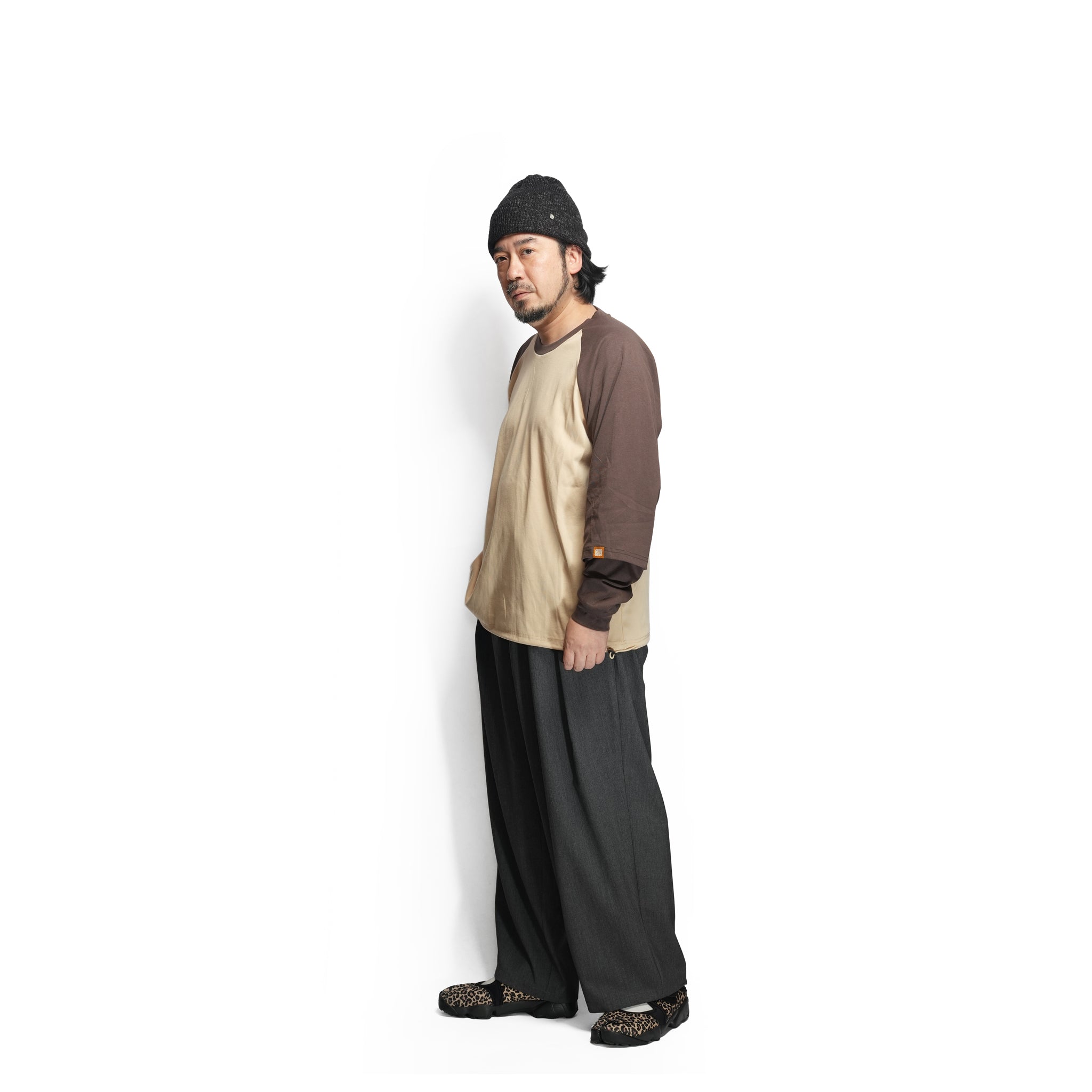 Wide Slacks – Gray | MODEM DESIGN